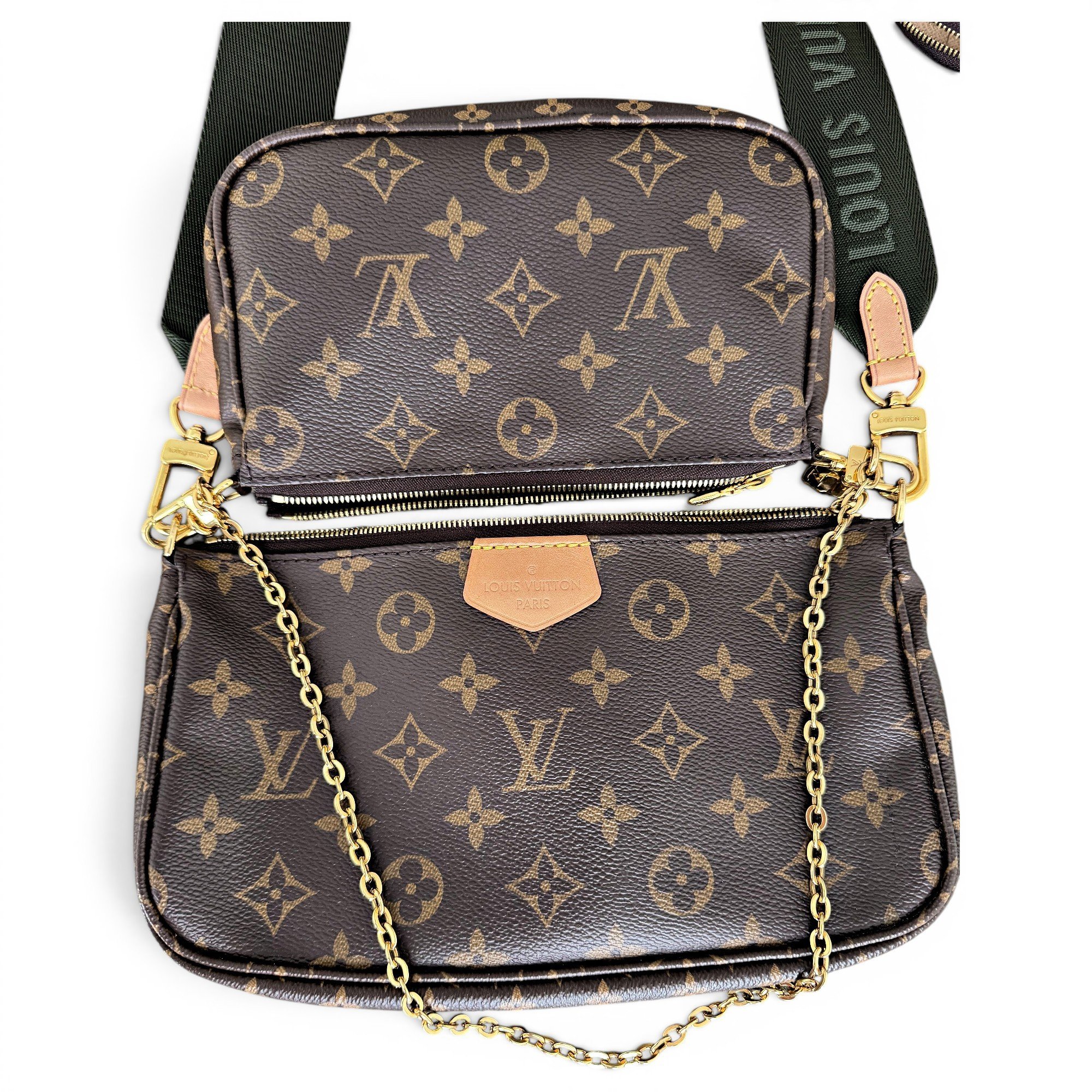Multi Pochette Accessoires leather crossbody bag