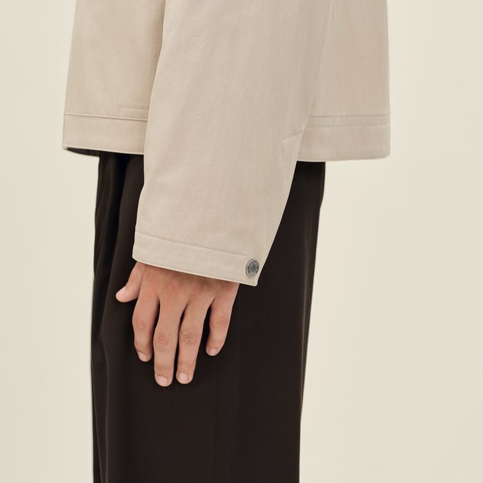 Pierre Zipped Straight Cut Jacket