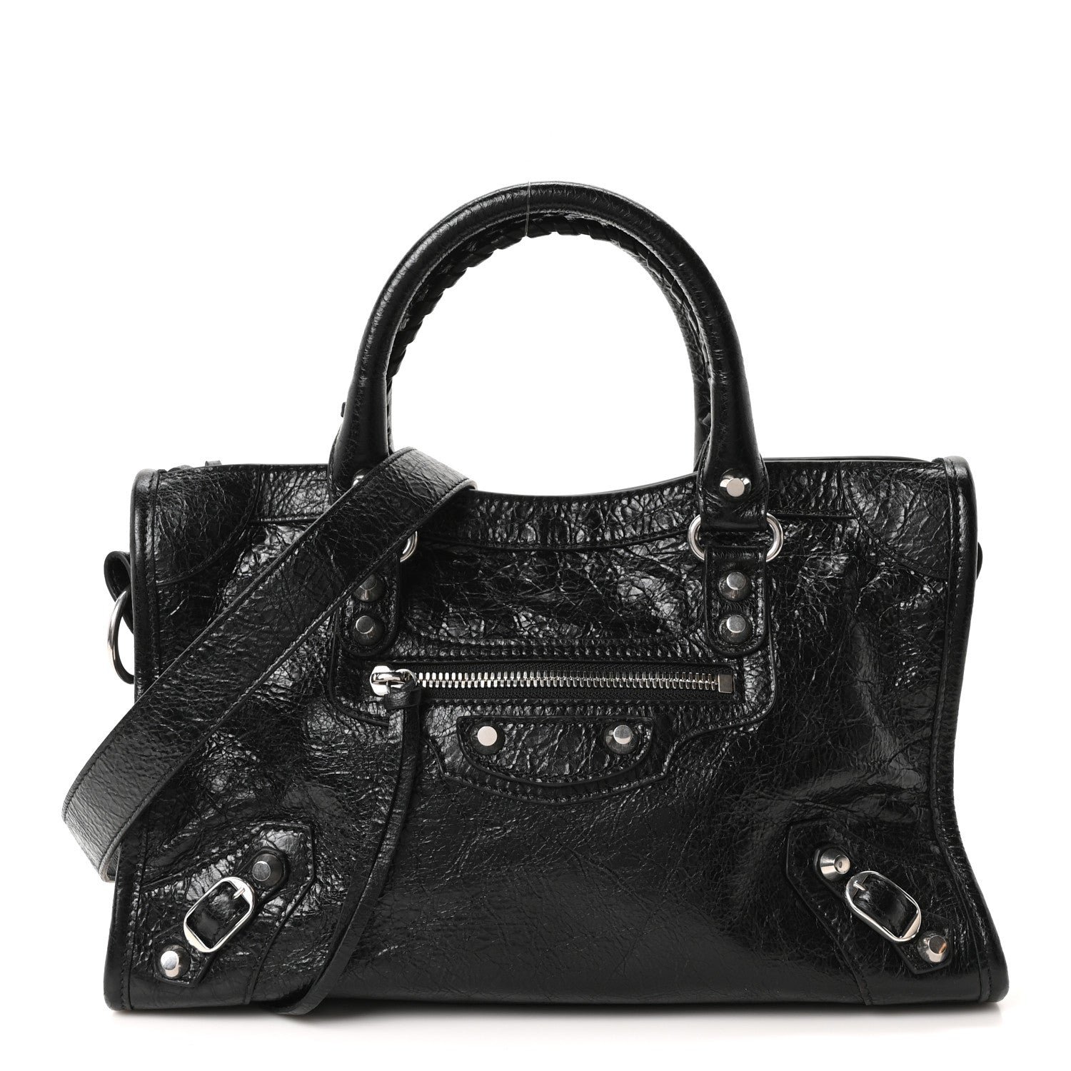 Agneau Arena Silver Hardware Small Le City Black