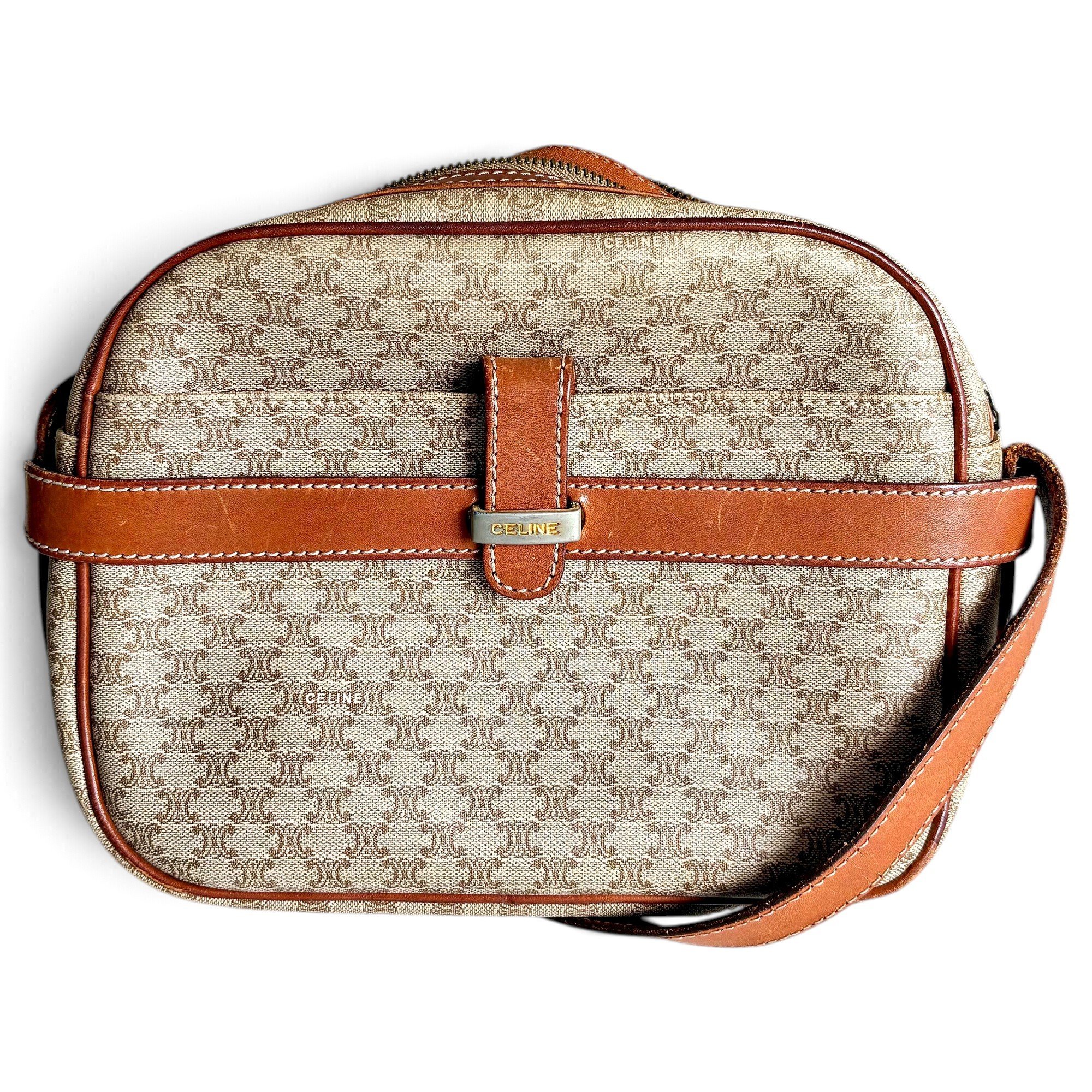 Leather crossbody bag