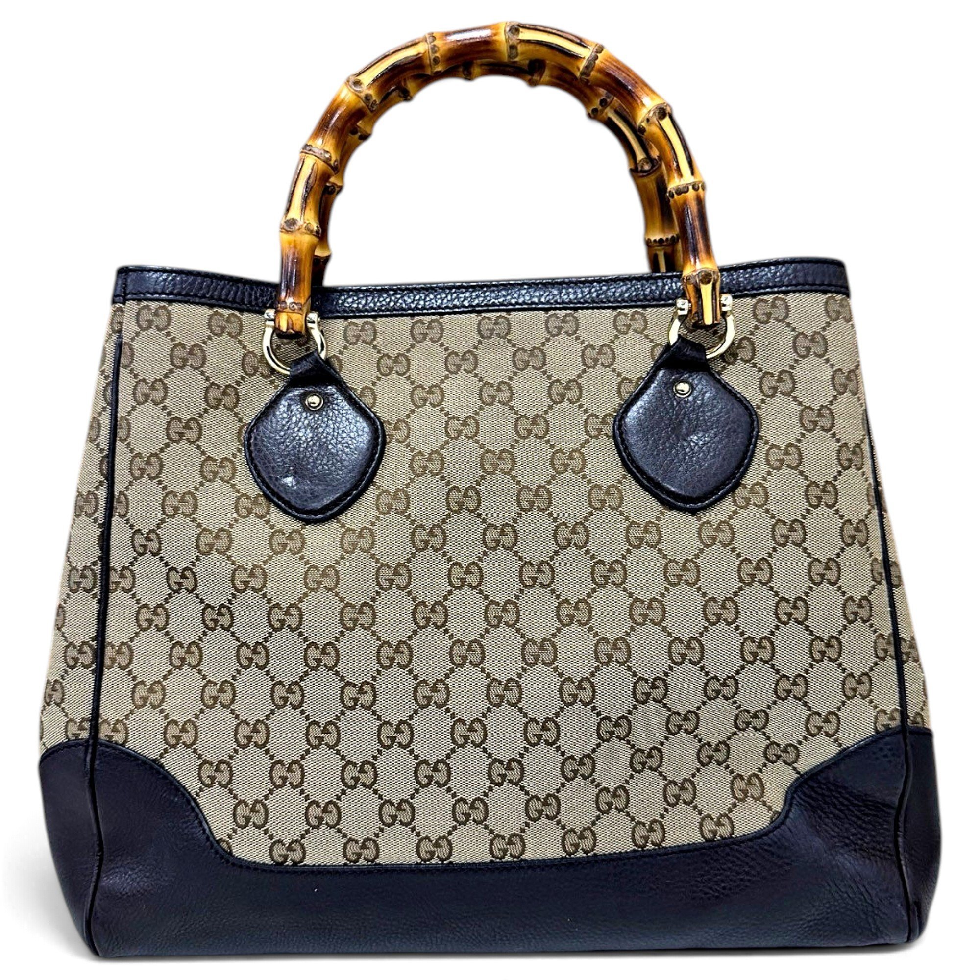 Bamboo leather tote