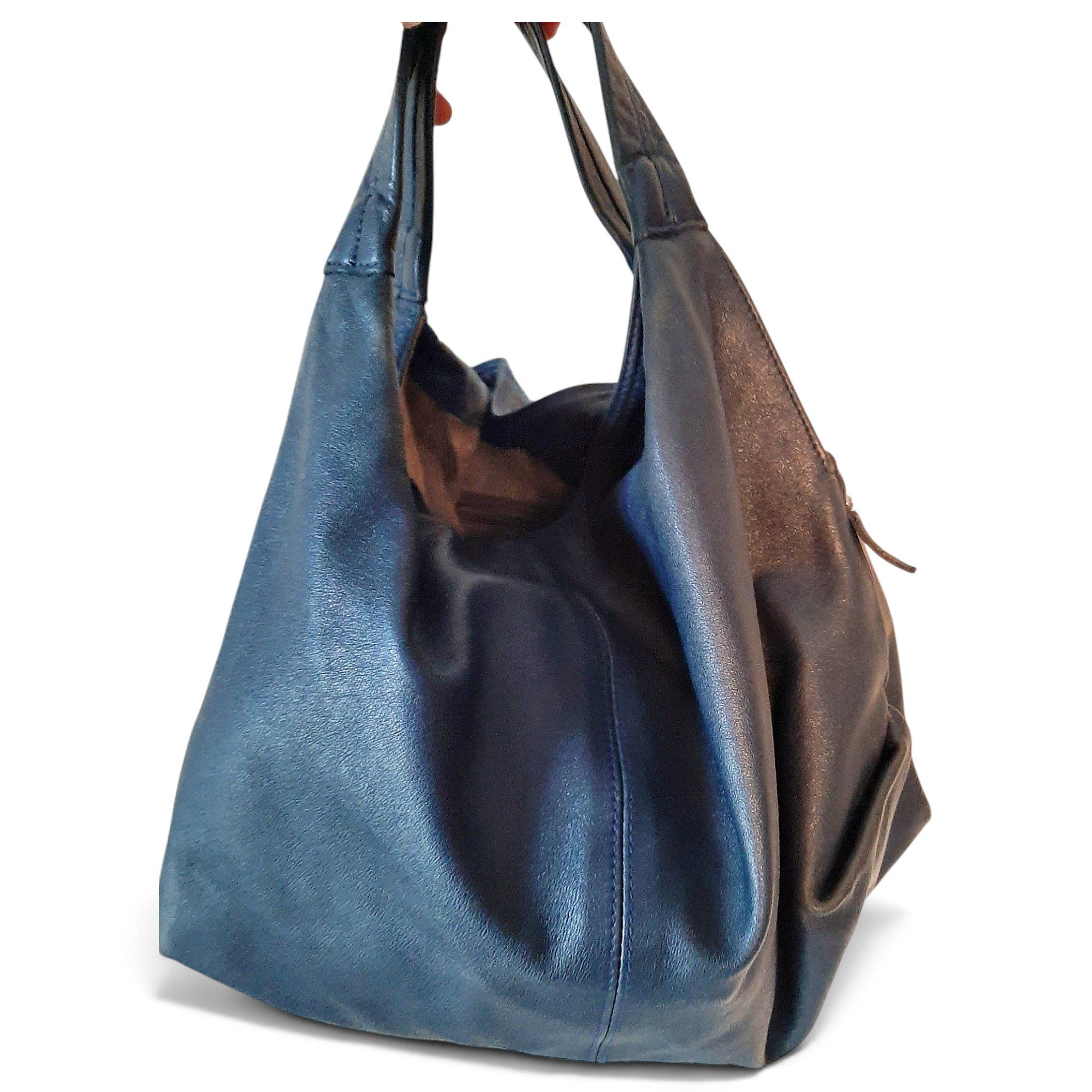 Furla Stacy Casanova S leather handbag