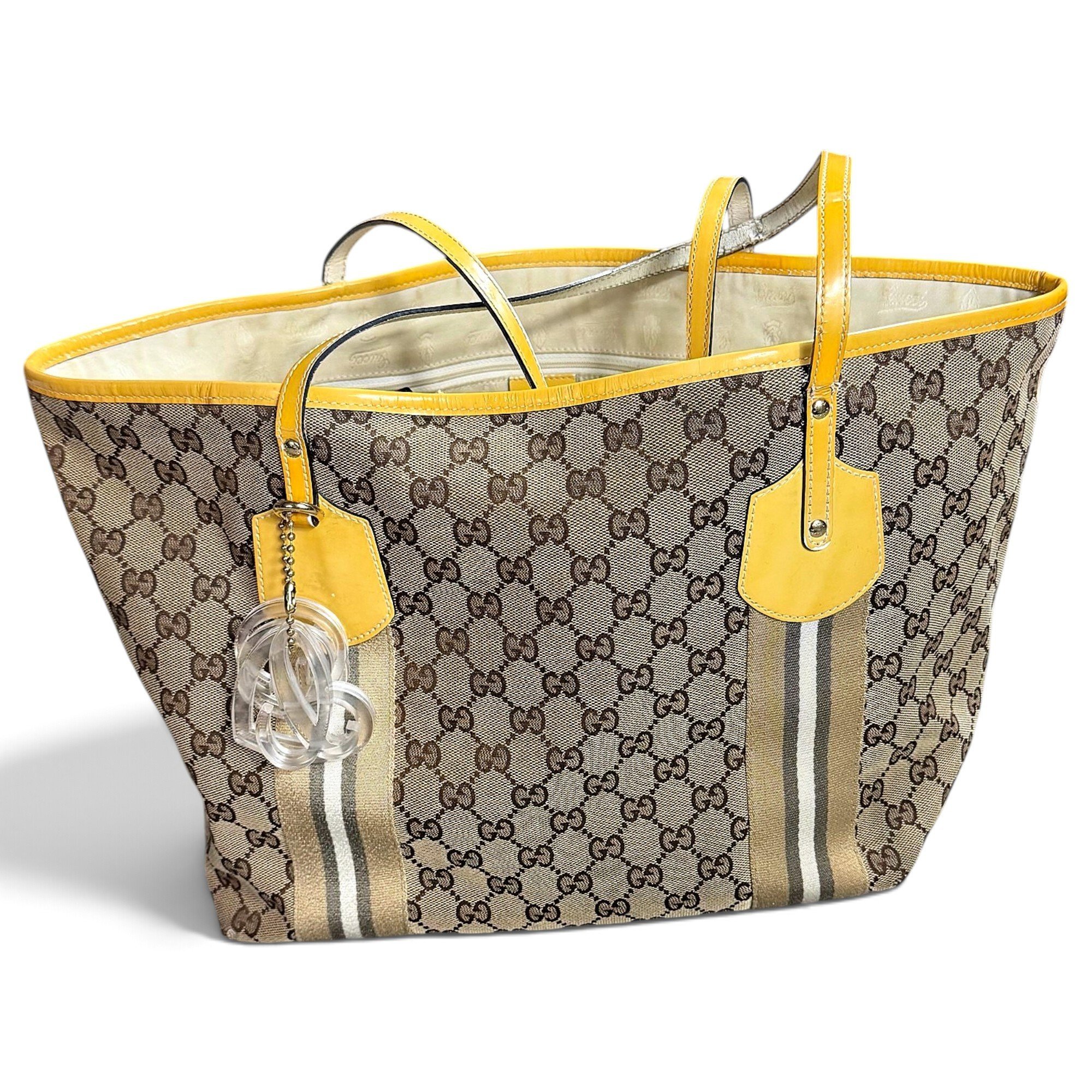 Leather tote