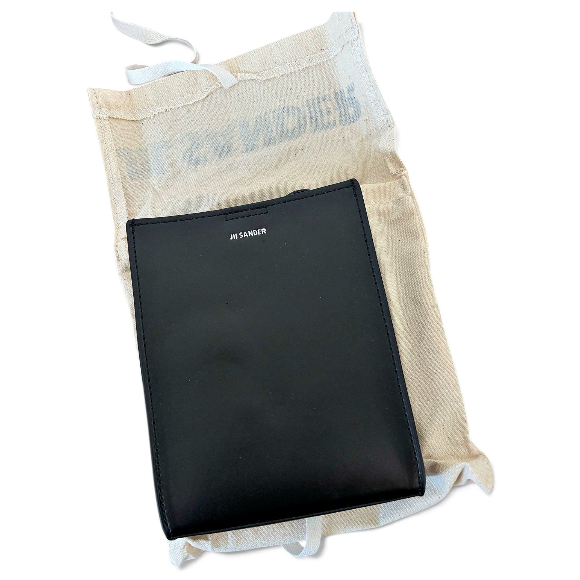 Tangle leather crossbody bag