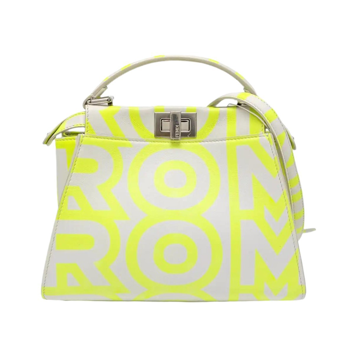 Peekaboo leather handbag