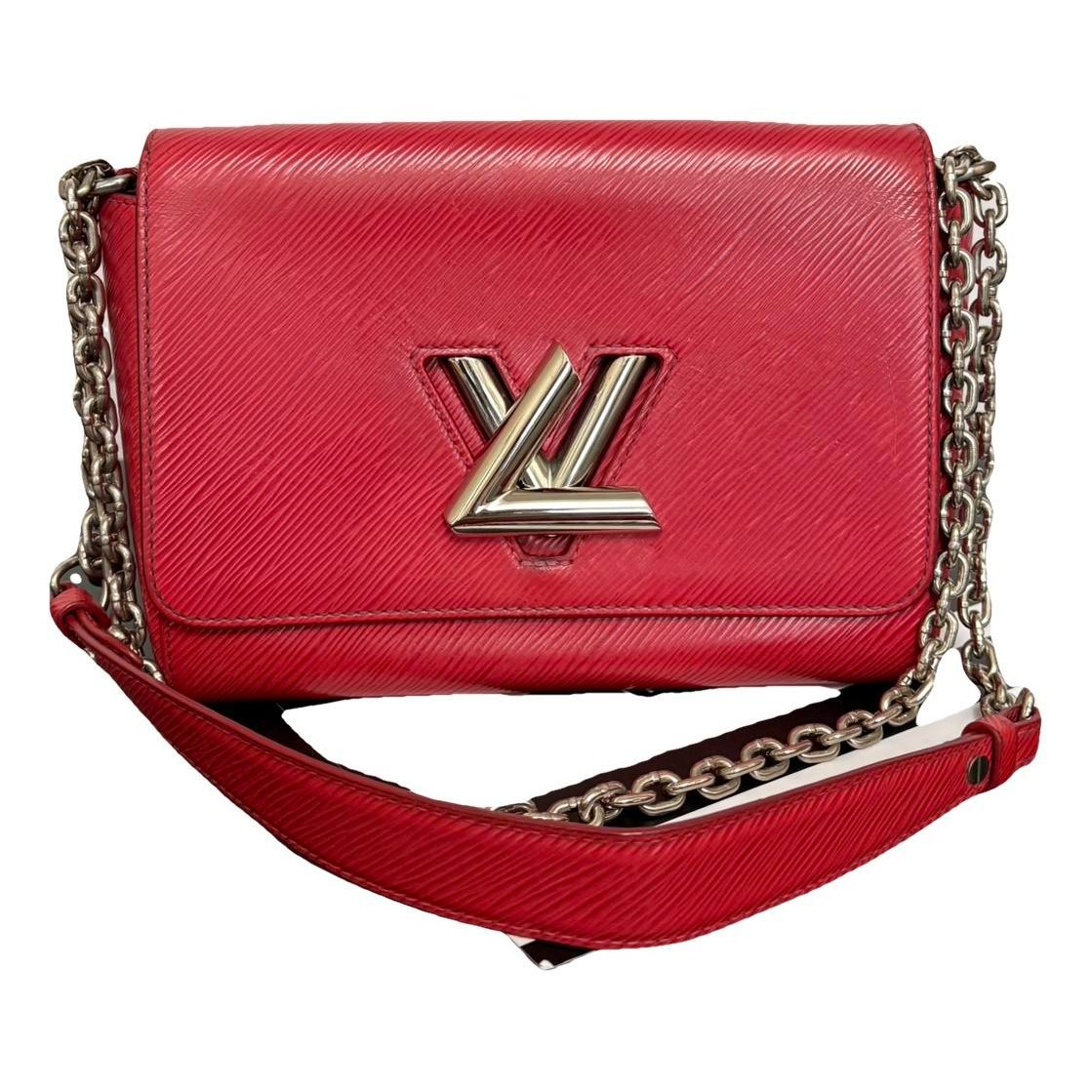 Twist leather crossbody bag