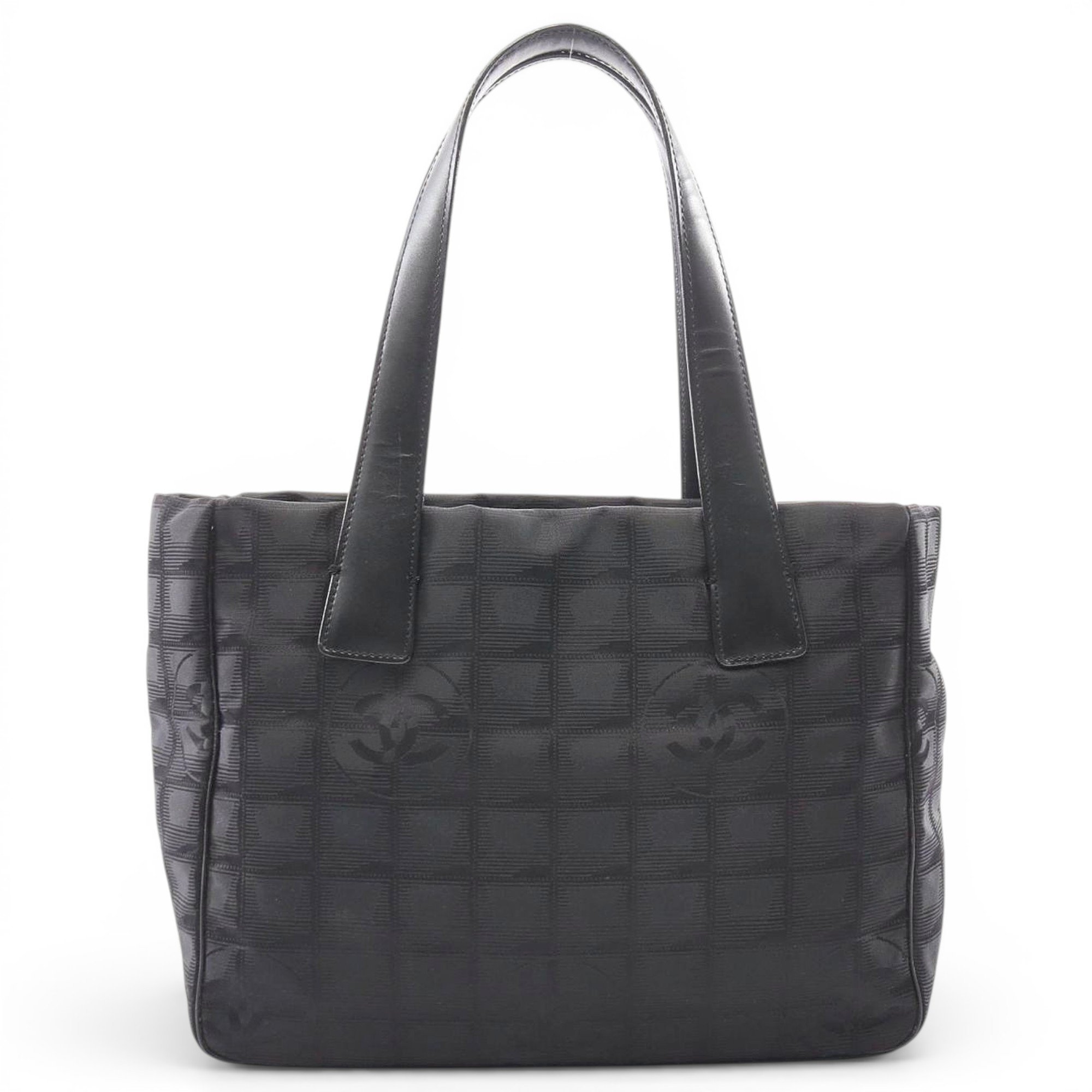 Leather tote