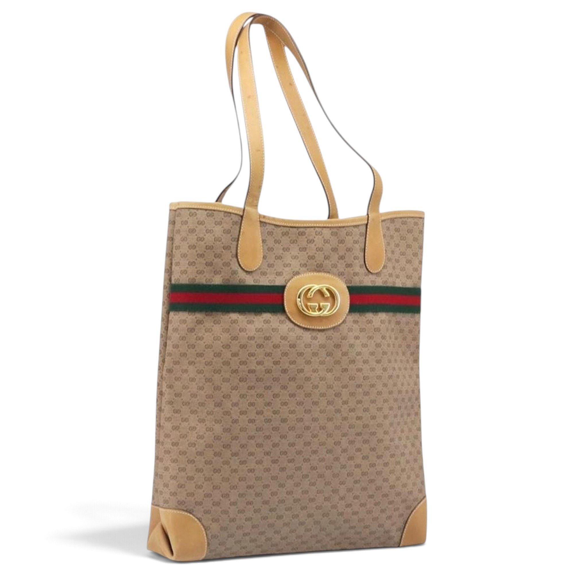 Leather tote