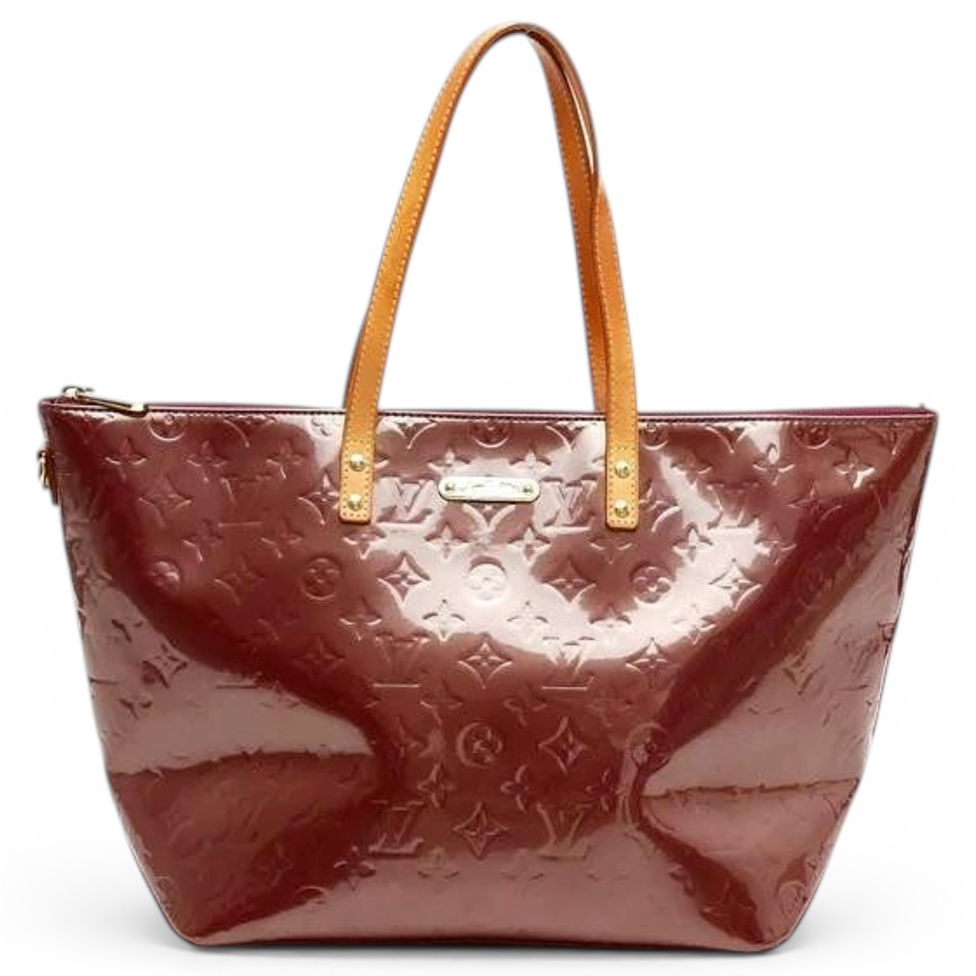 Bellevue patent leather tote