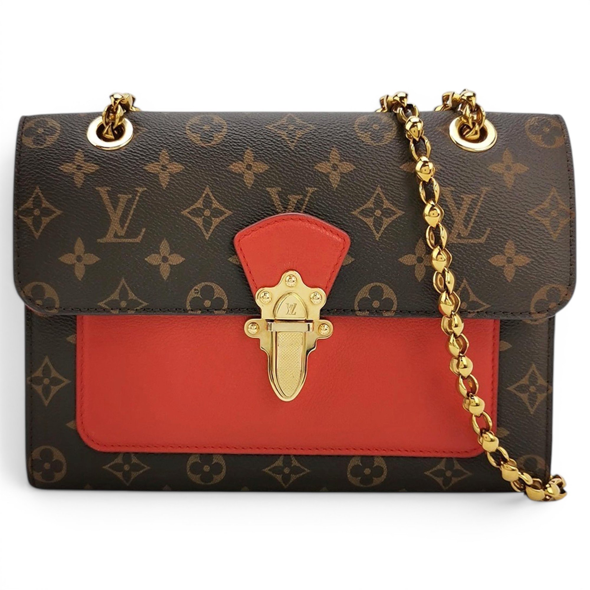 Victoire leather handbag