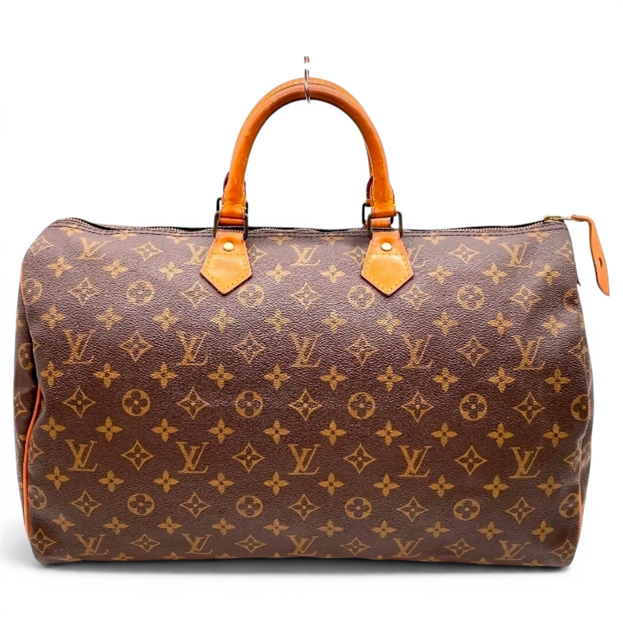 Speedy leather handbag