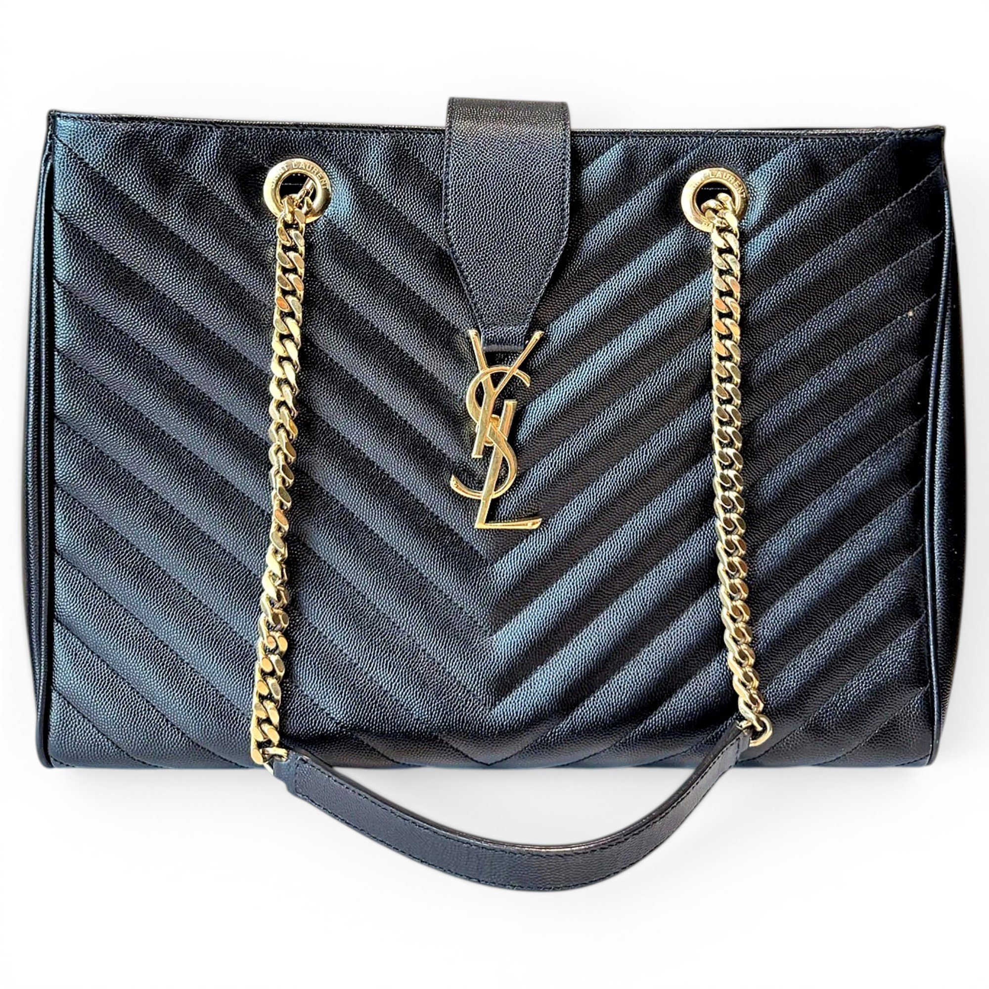 Loulou Shopping leather handbag