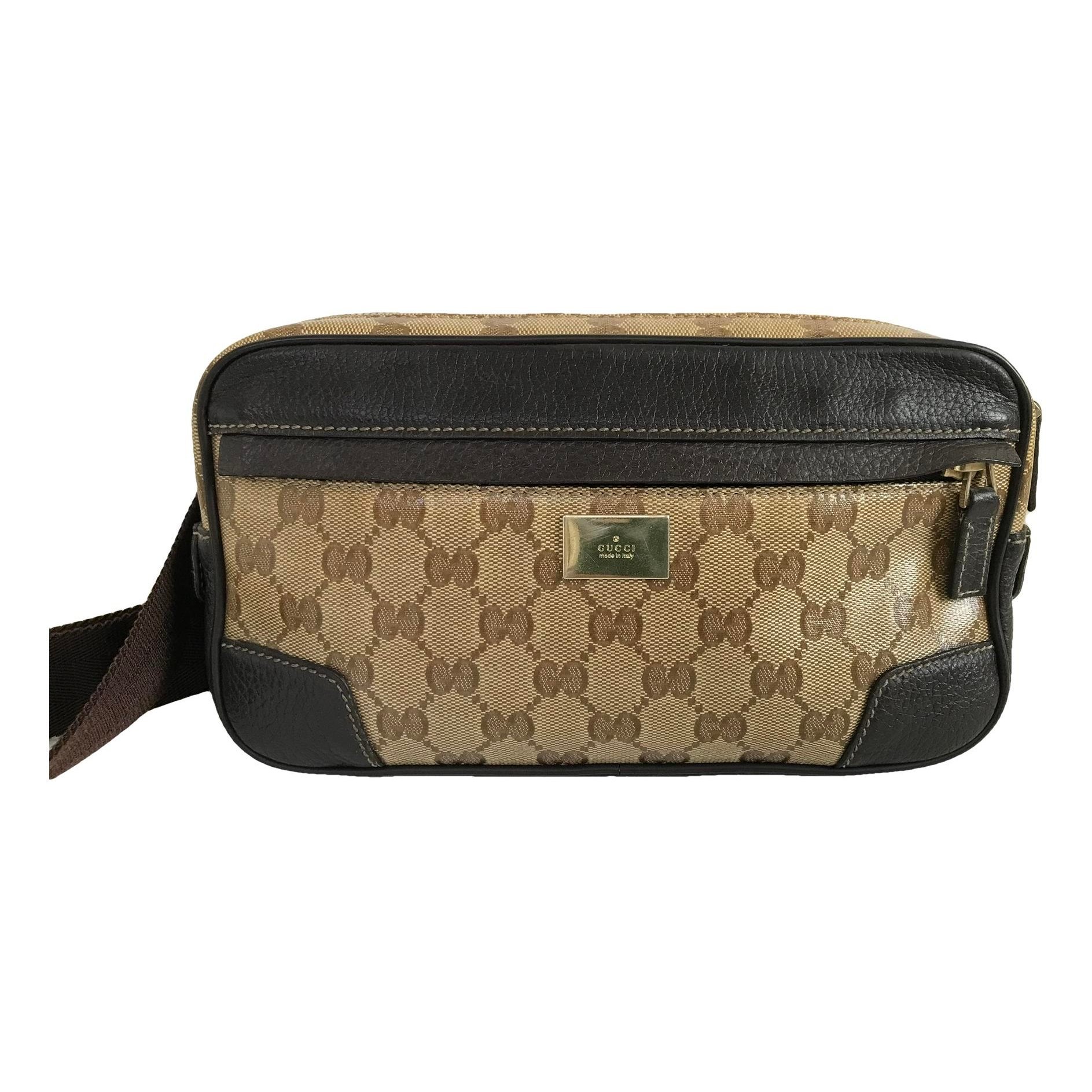 Leather crossbody bag