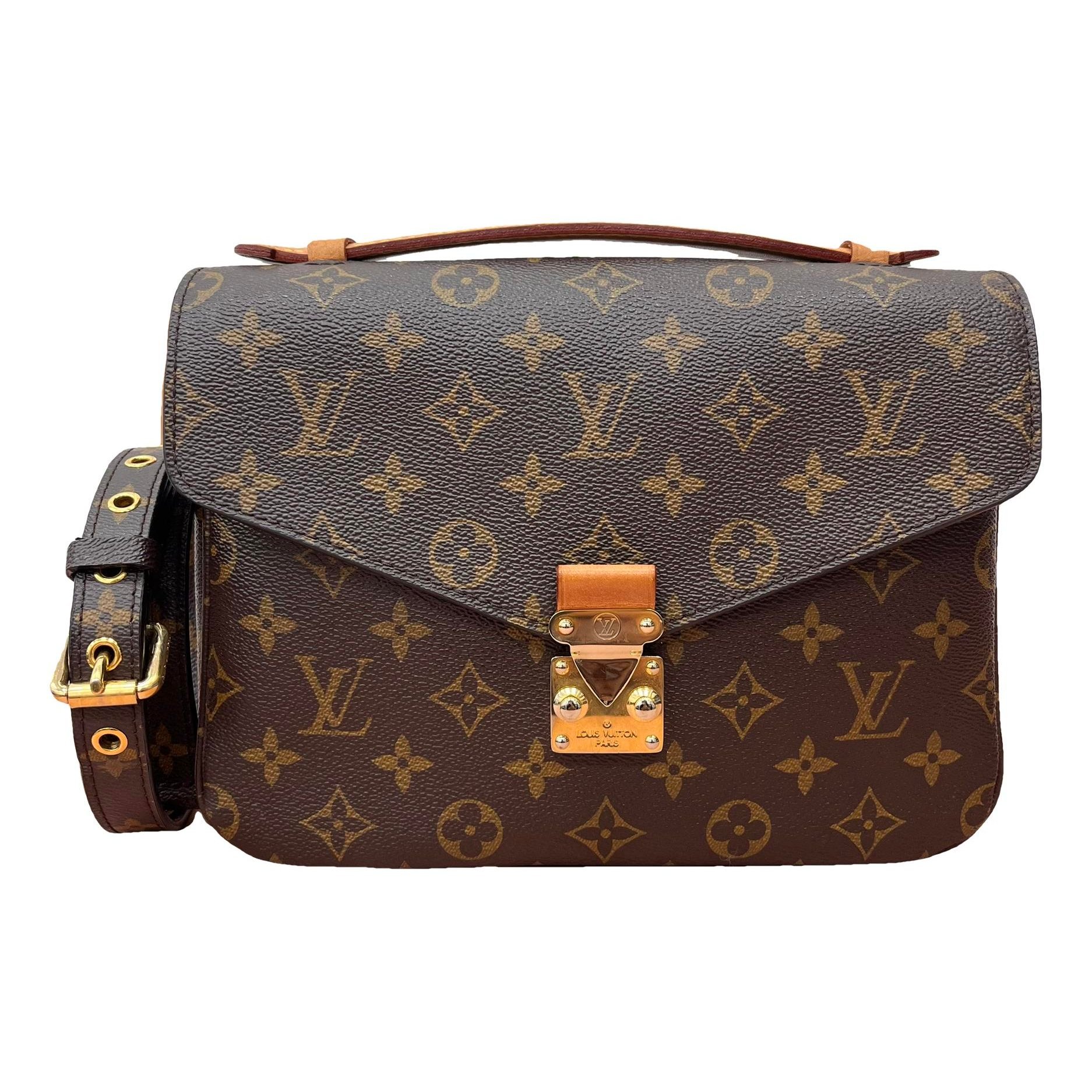 Metis leather handbag