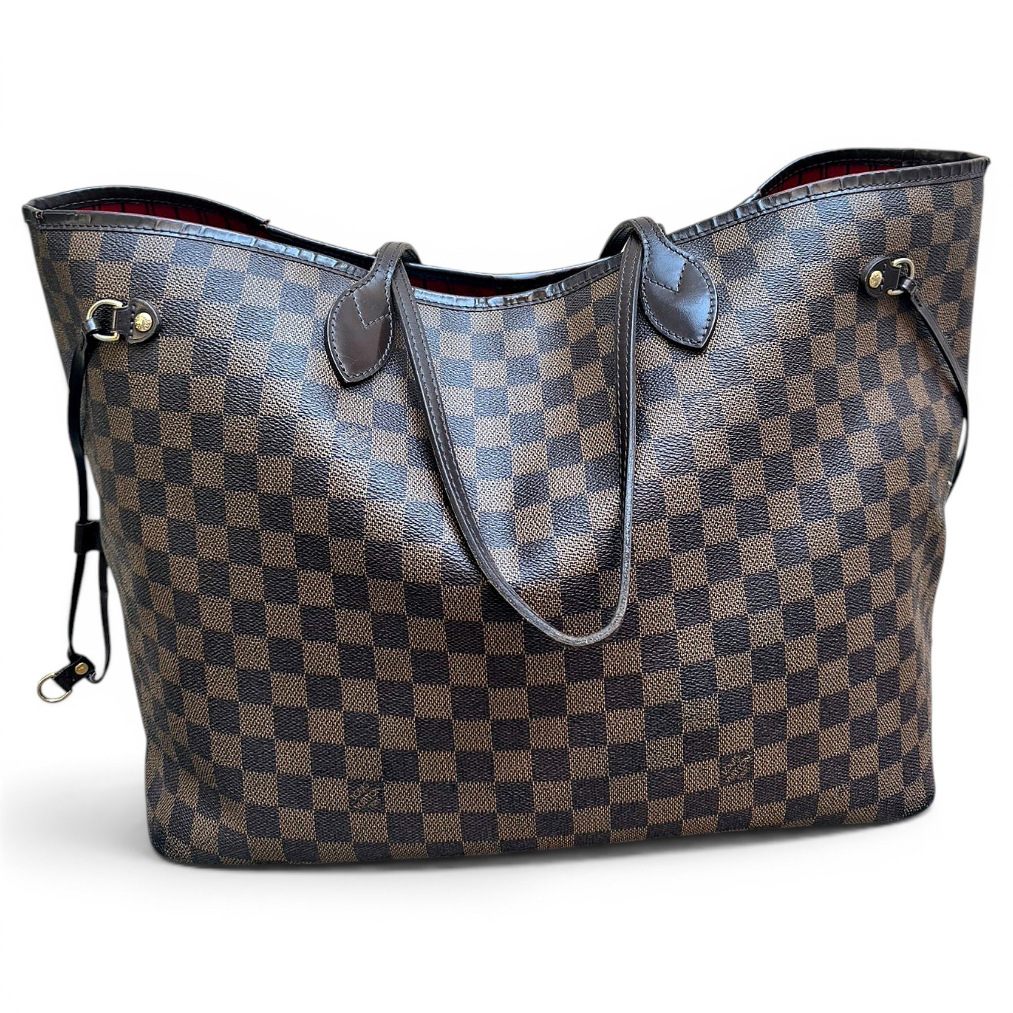 Neverfull leather tote