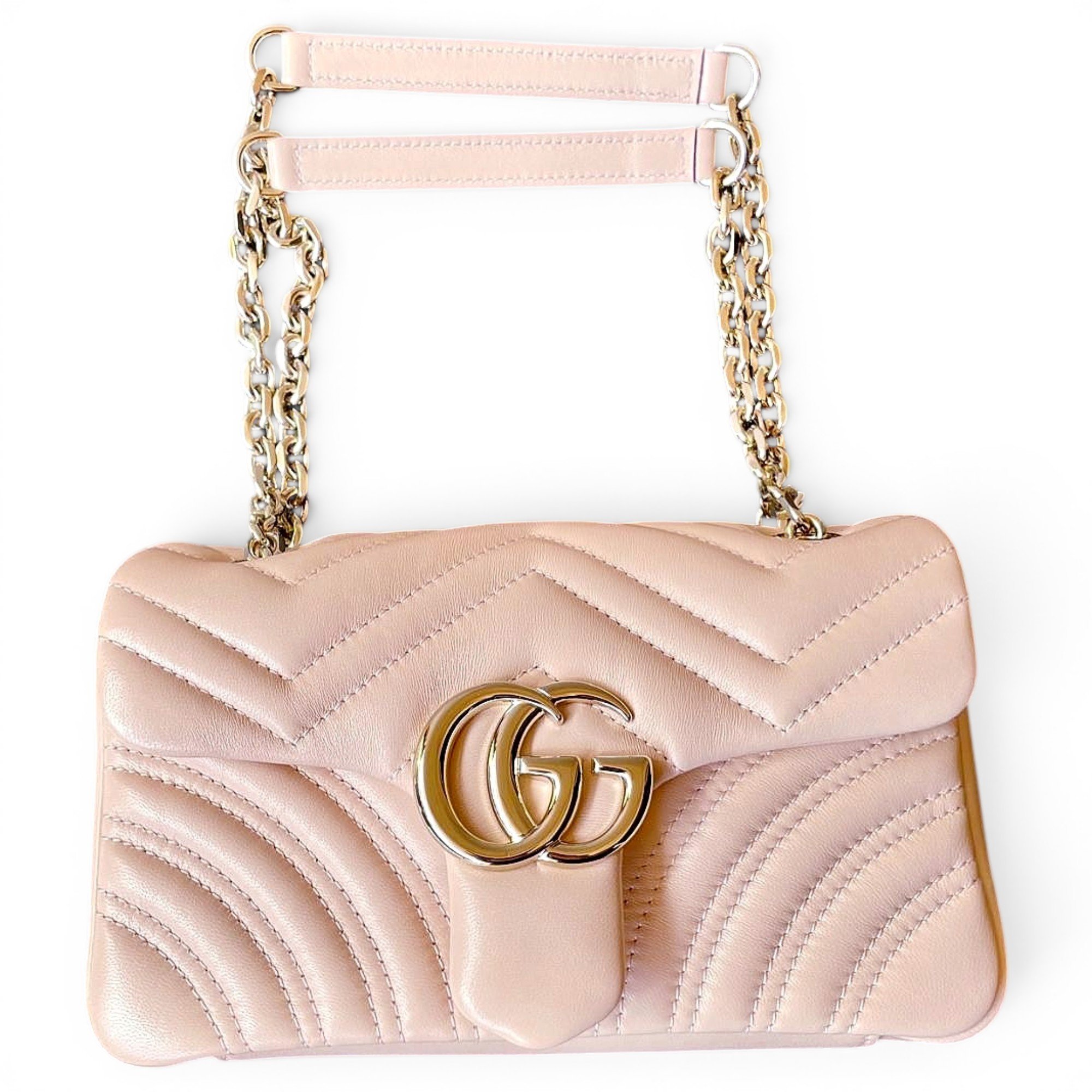 GG Marmont Flap leather handbag