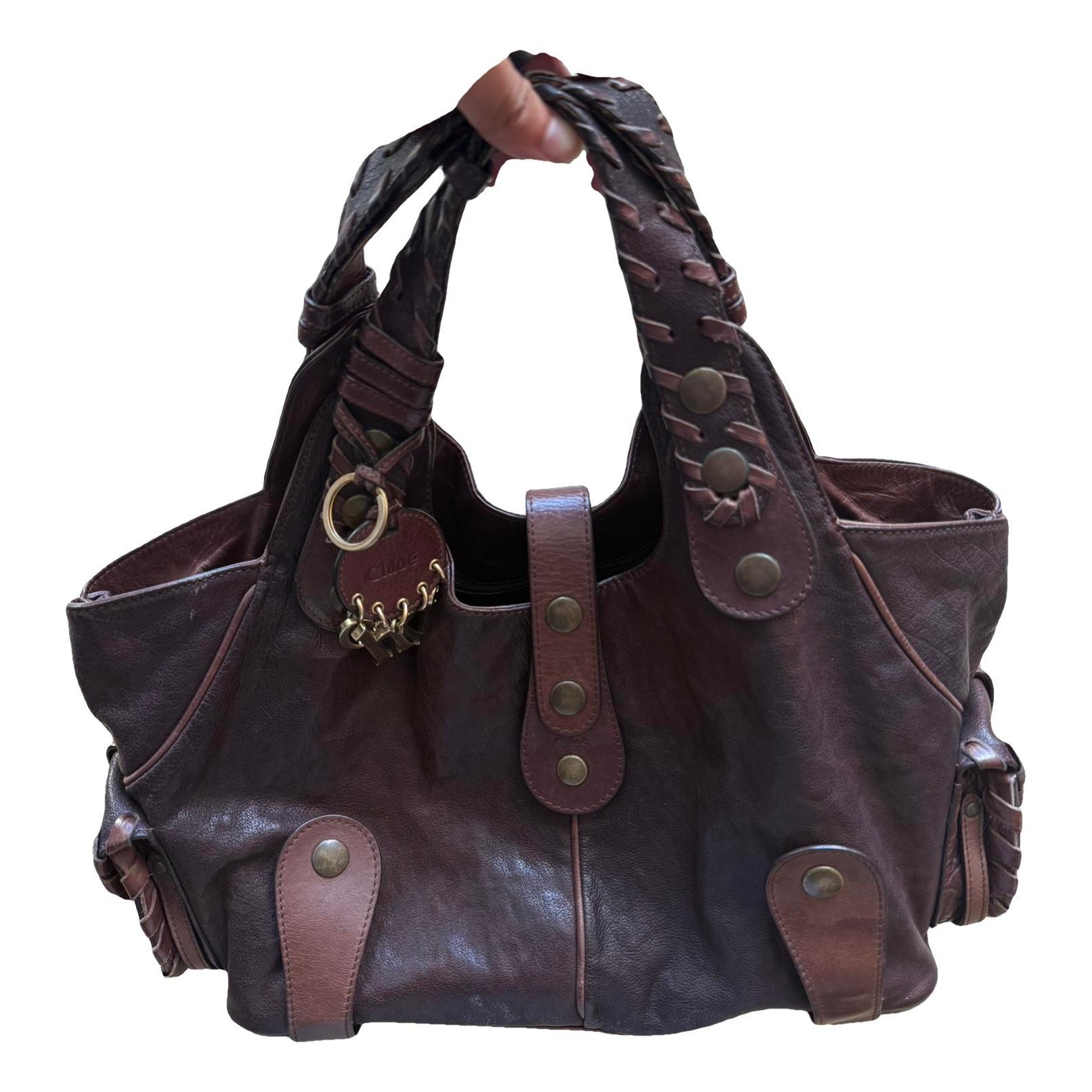 Silverado leather handbag