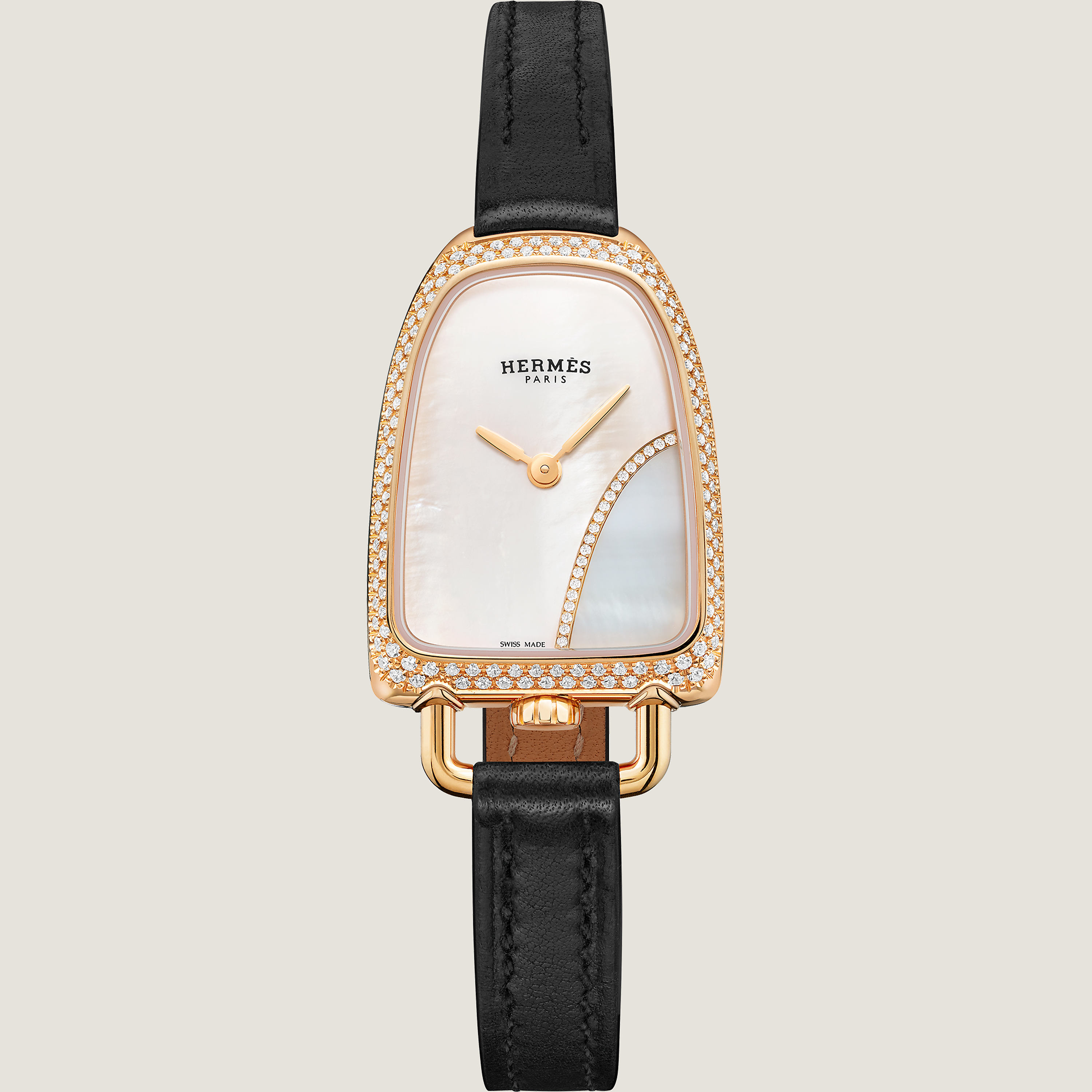 Galop d'Hermès watch, Medium model, 32 mm