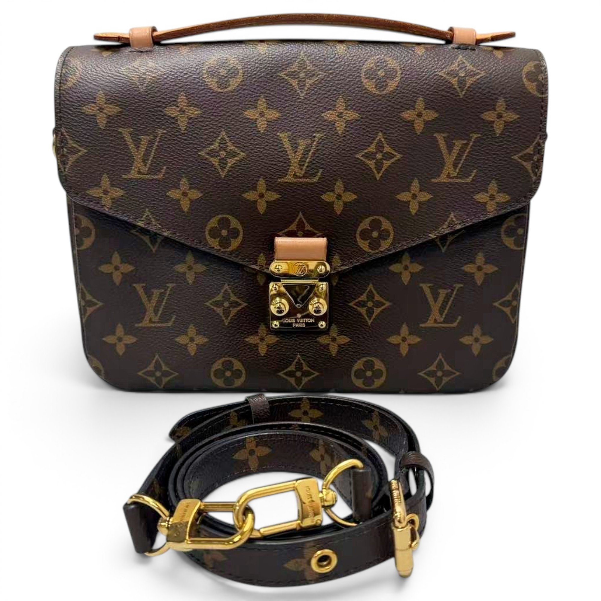 Metis leather crossbody bag