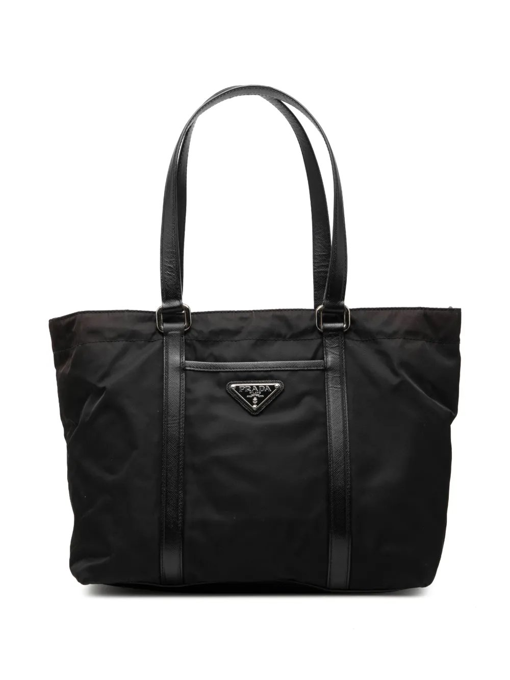 2013-2026 Saffiano Trimmed Tessuto tote bag