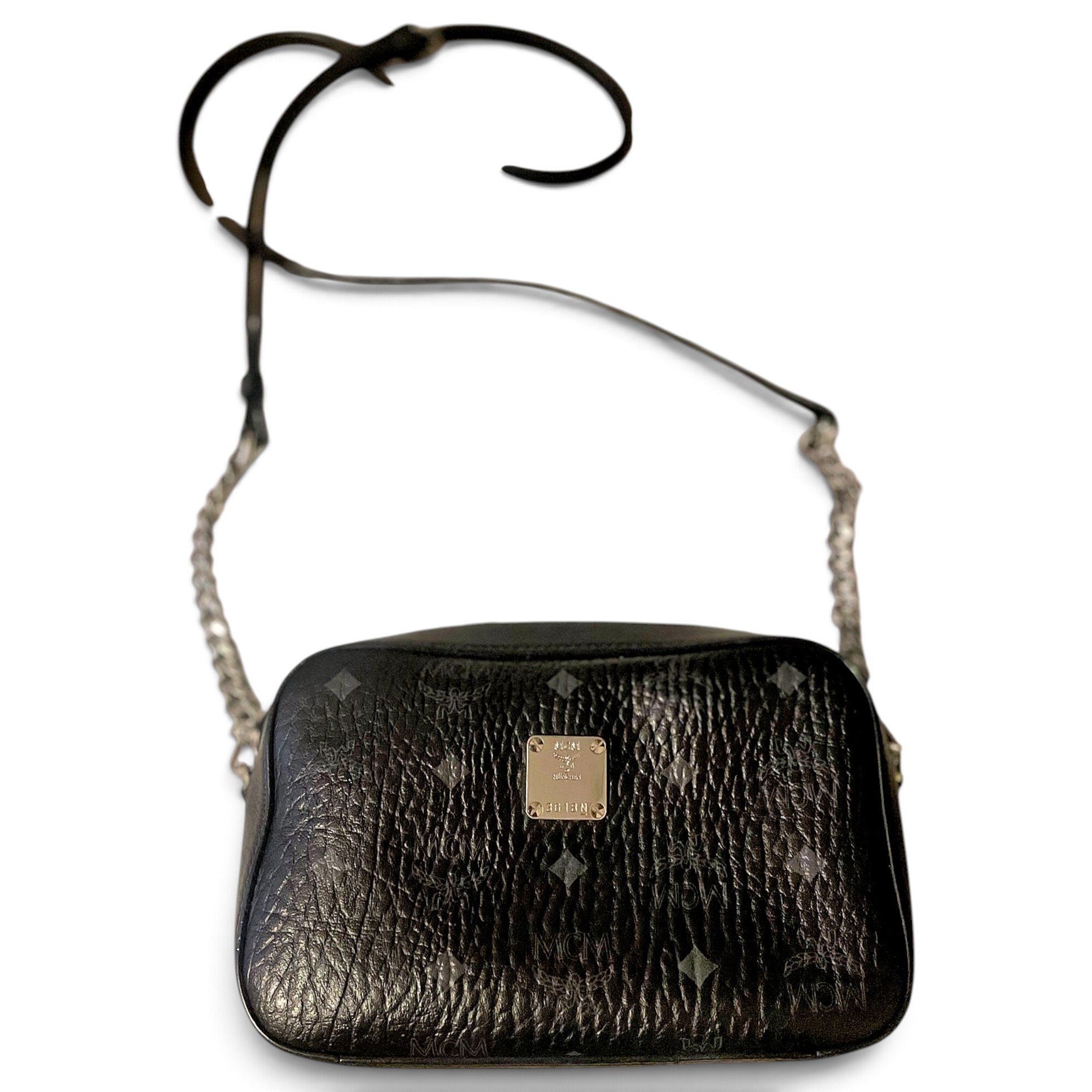 Leather crossbody bag