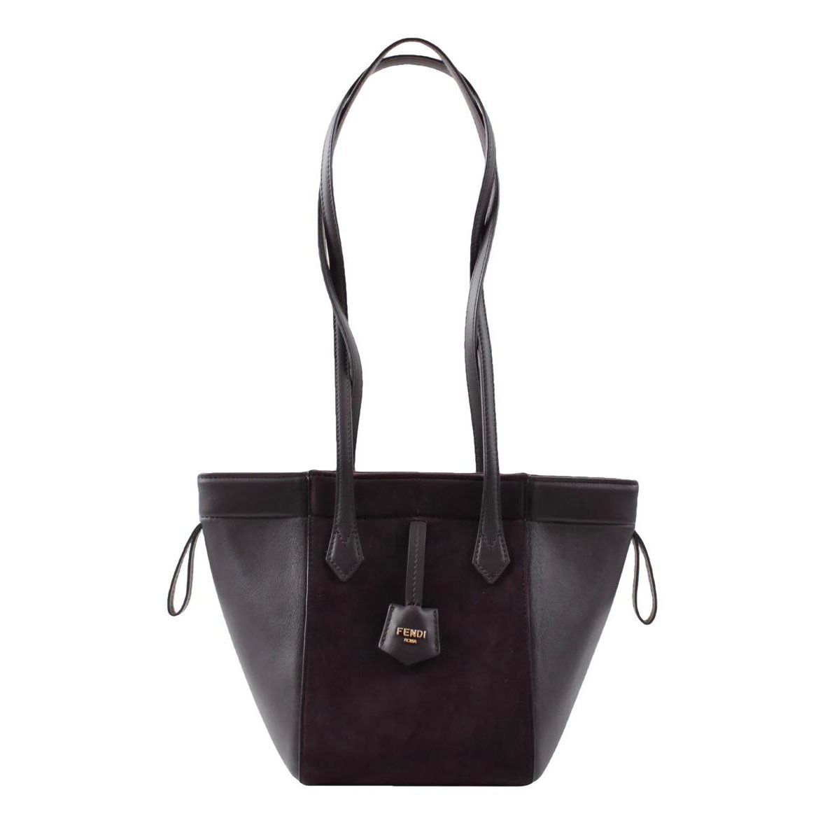 Origami leather tote