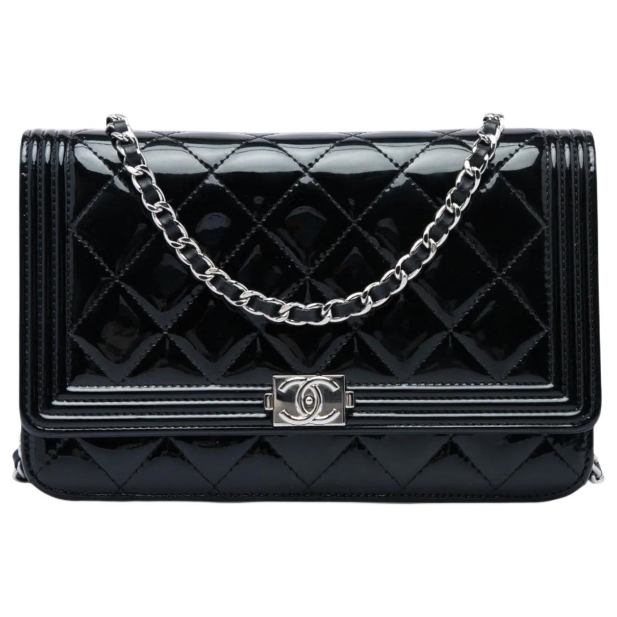 Boy leather crossbody bag