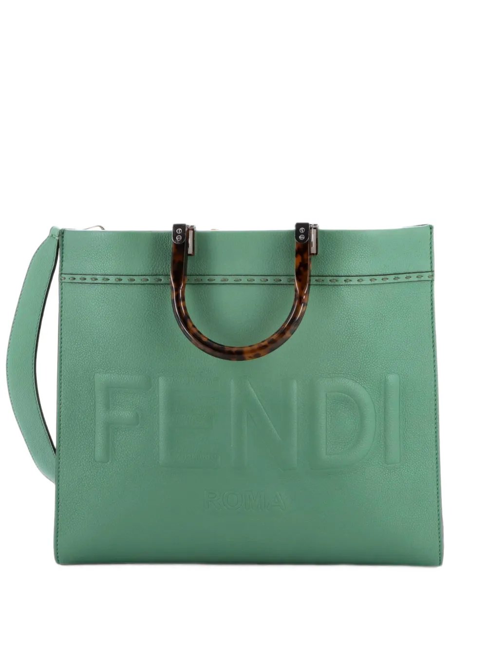 Sunshine Shopper Leather Medium tote bag
