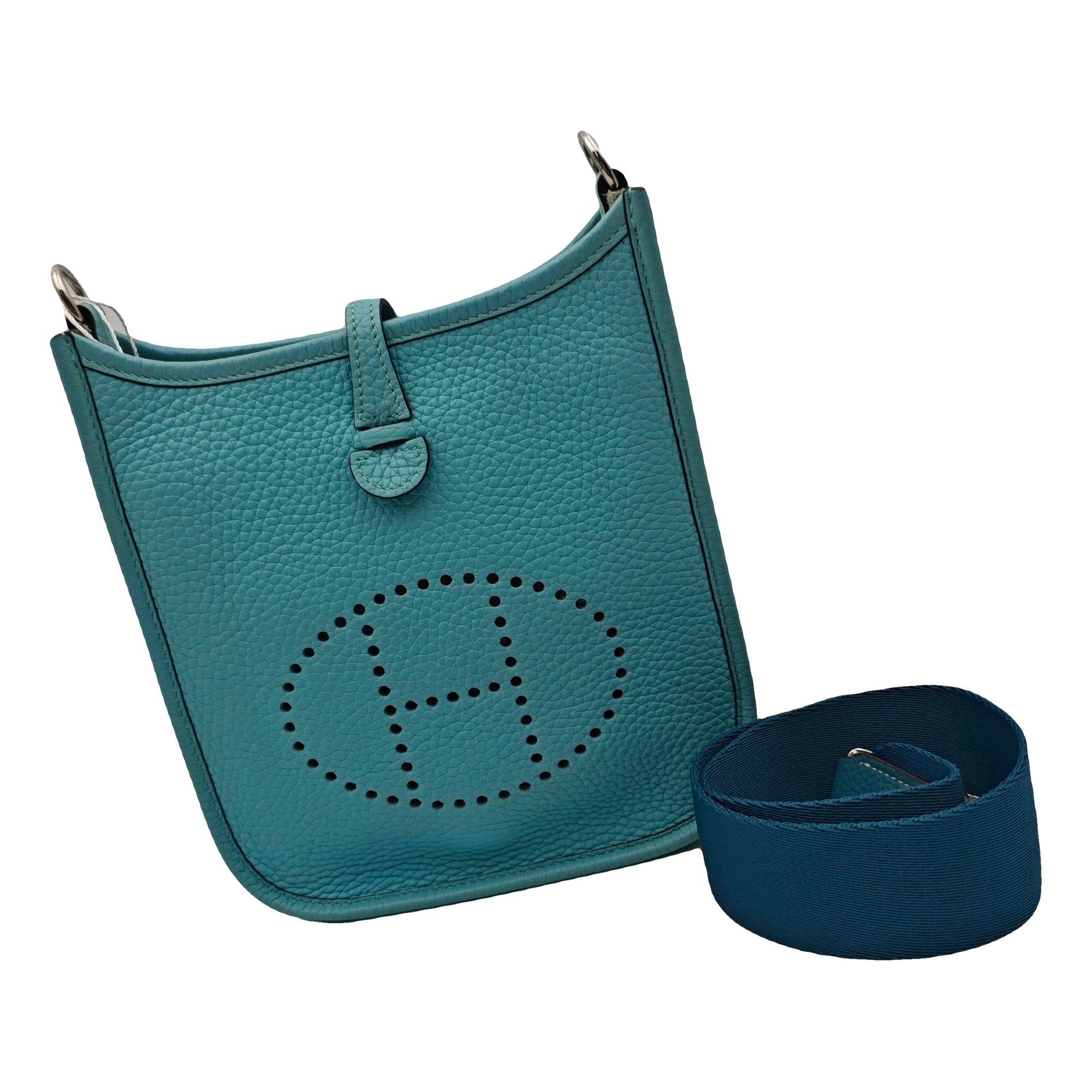 Mini Evelyne leather handbag
