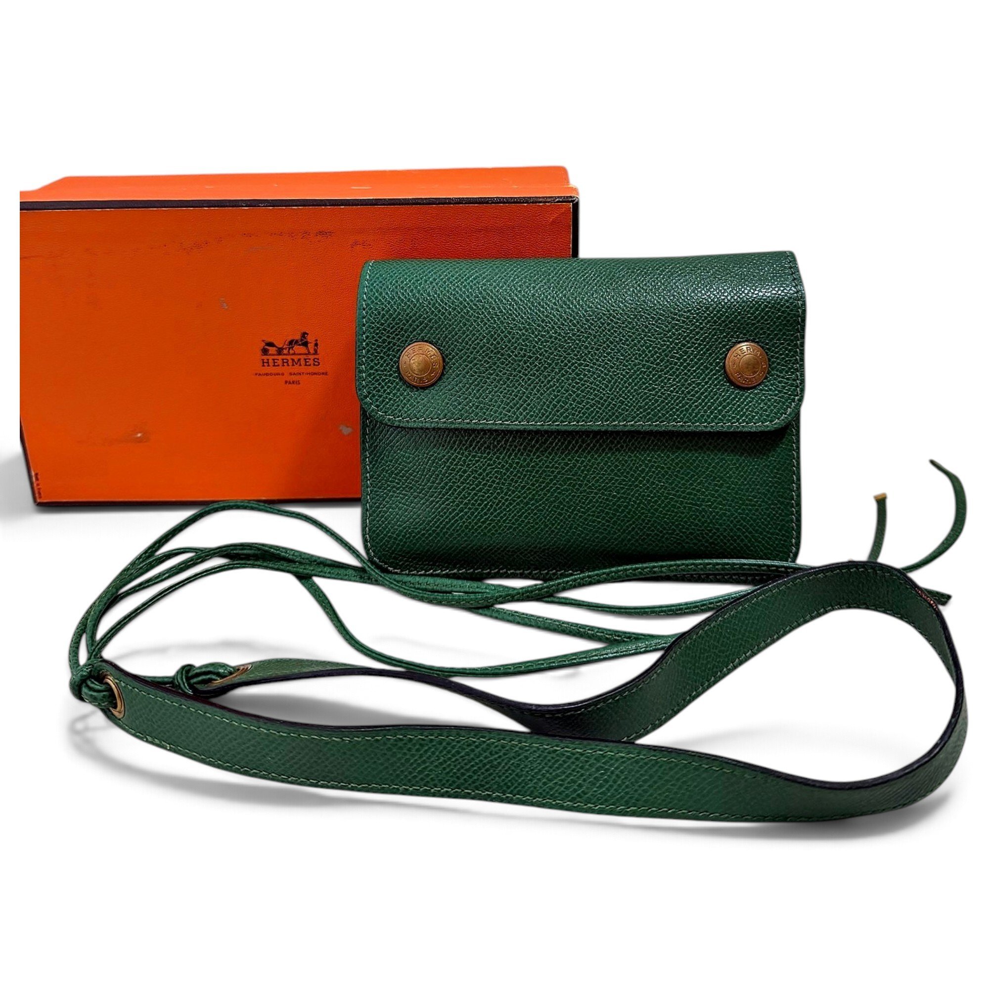 Leather mini bag