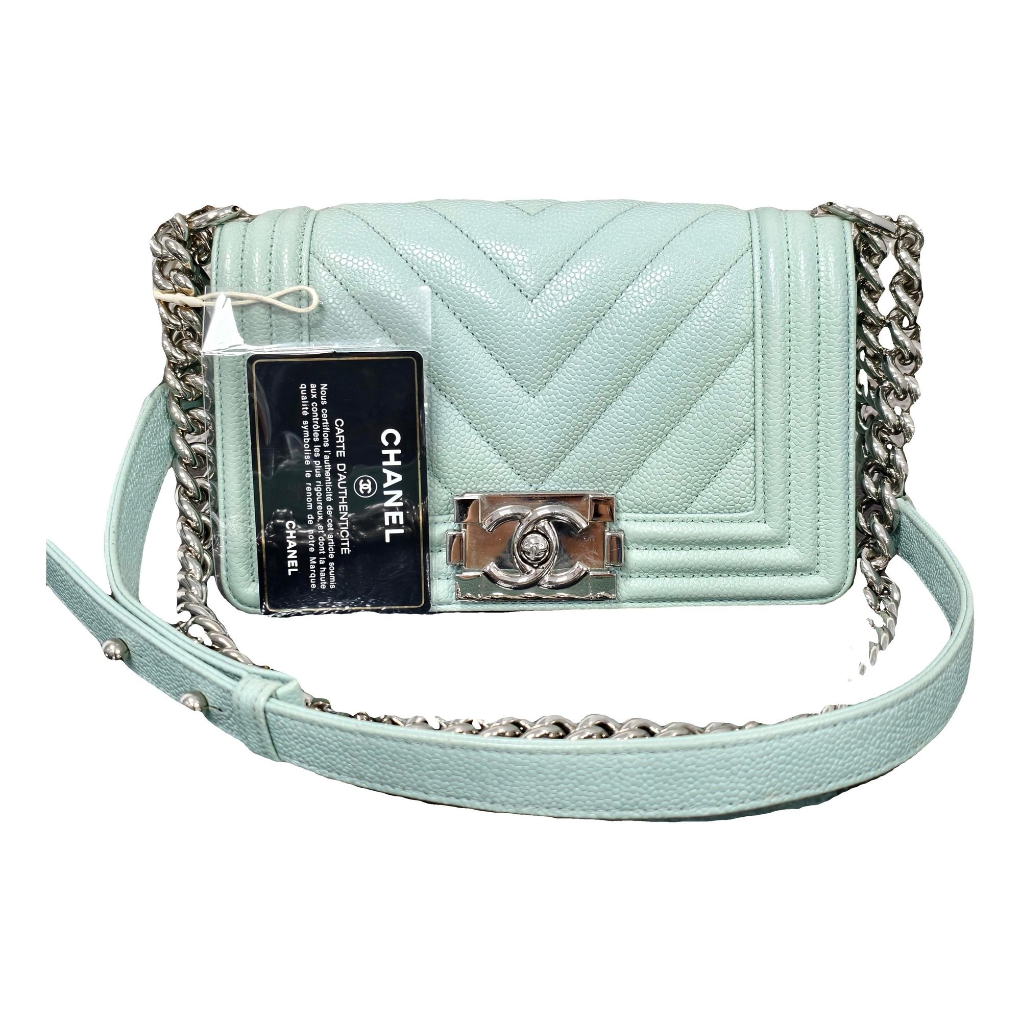 Boy leather crossbody bag