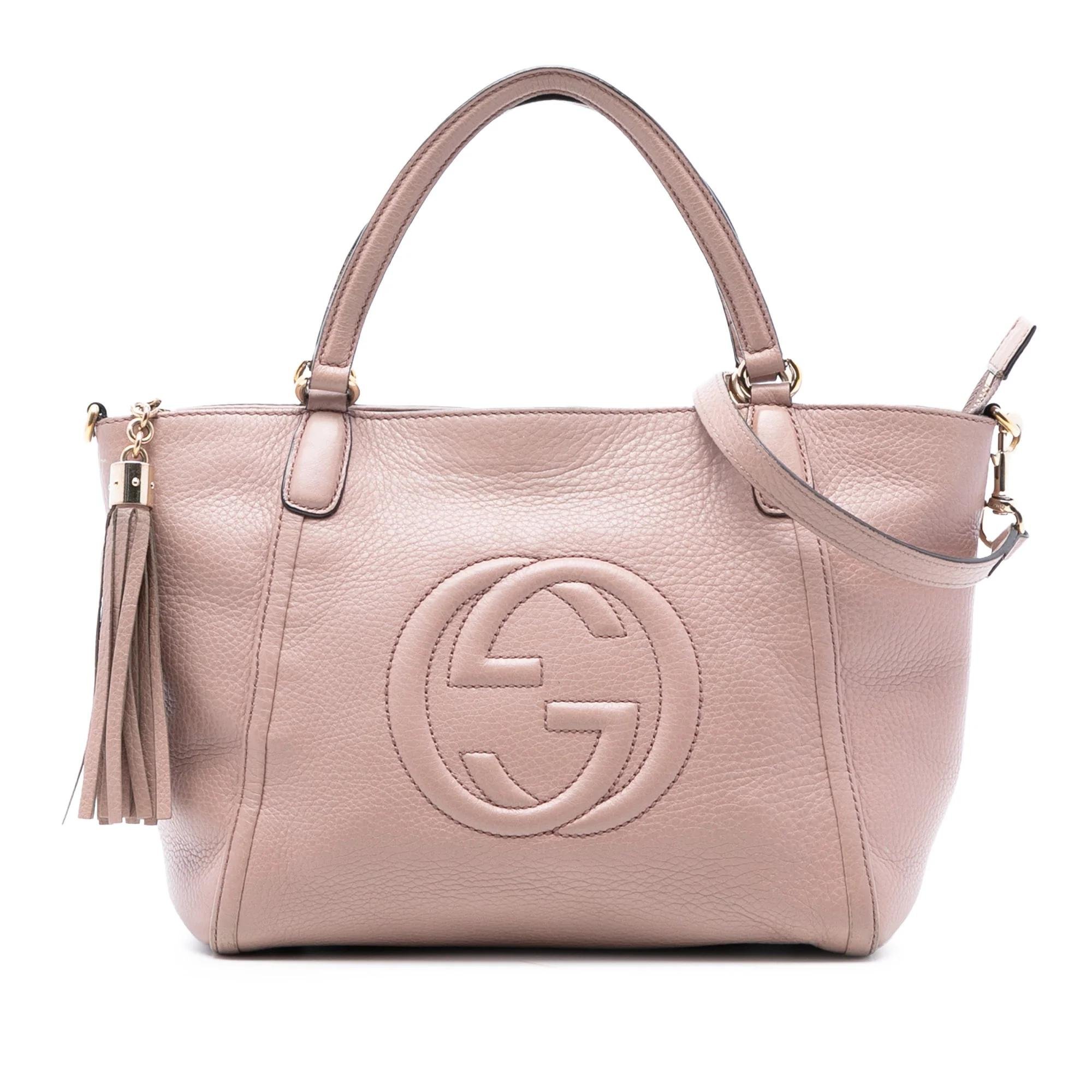Soho pony-style calfskin handbag