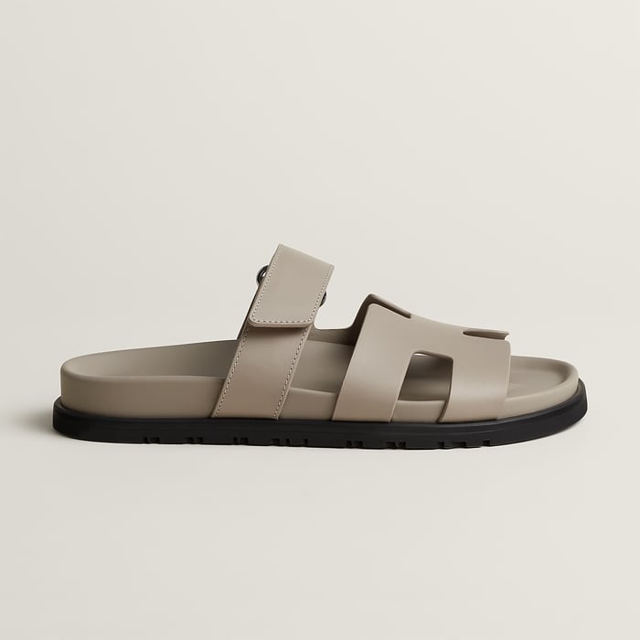 Beige Galet Sandales Chypre