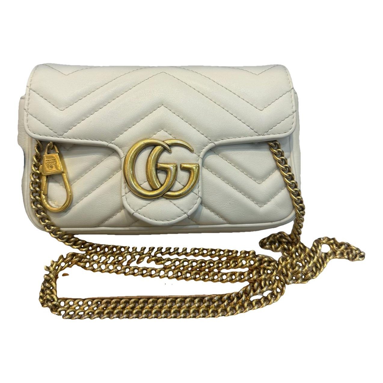 GG Marmont Flap leather crossbody bag