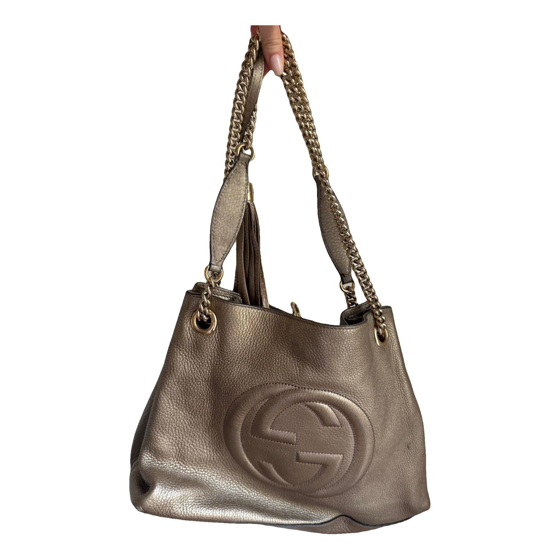Soho leather tote