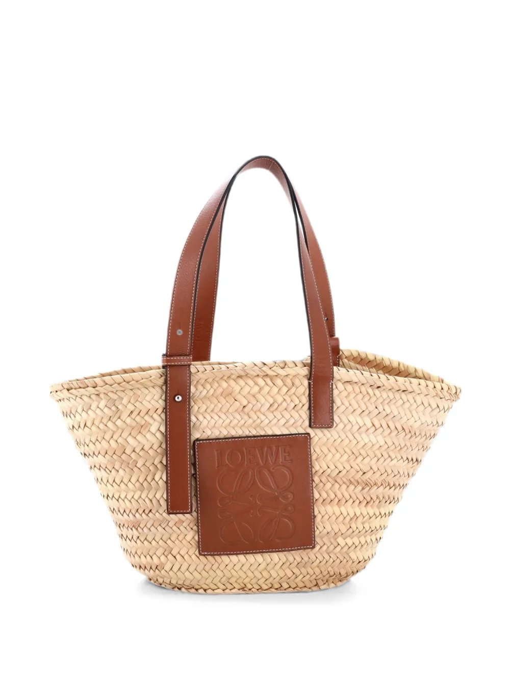 Basket Raffia Medium tote bag