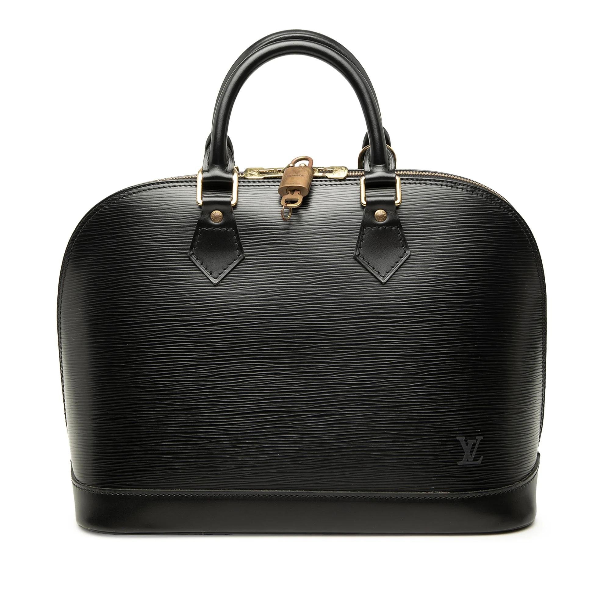 Alma leather handbag