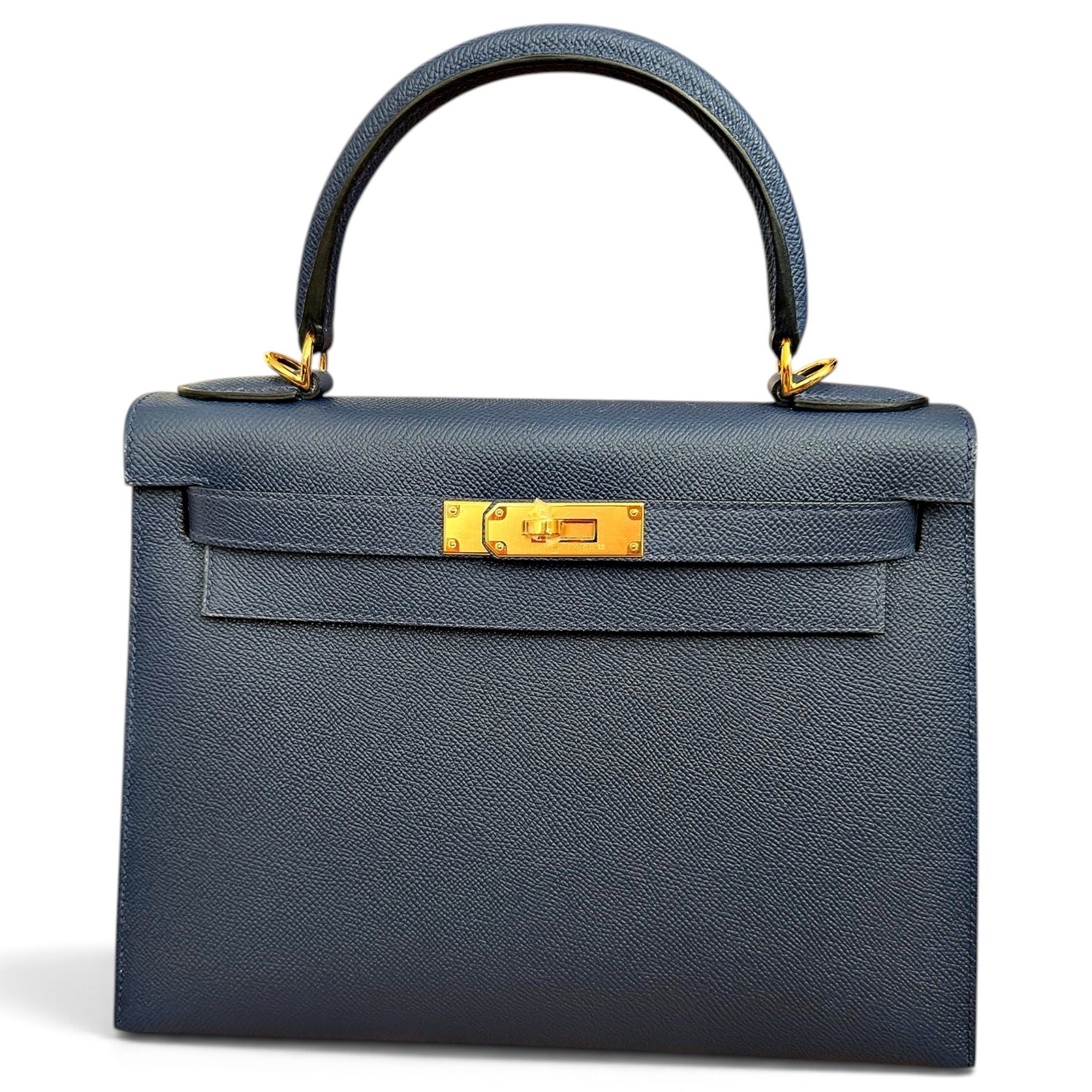 Kelly 28 leather handbag
