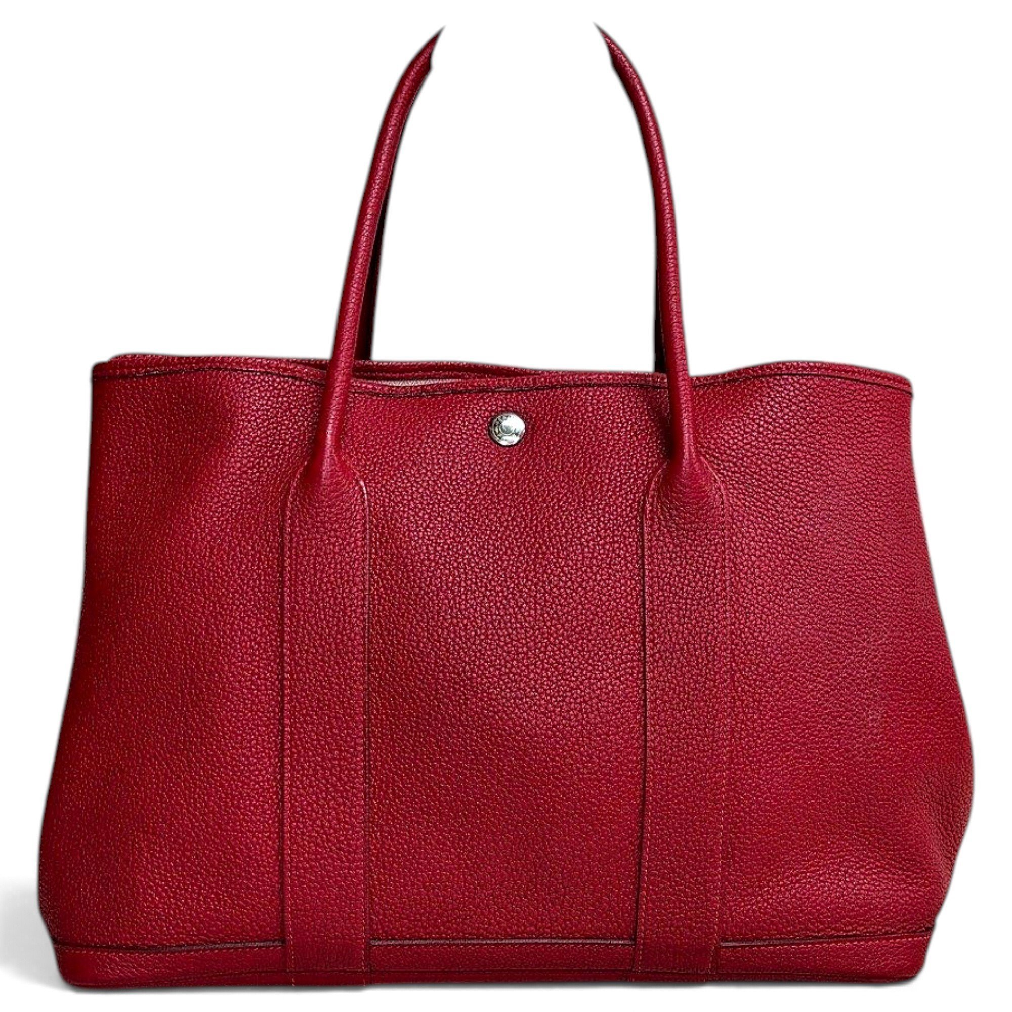 Garden Party leather handbag