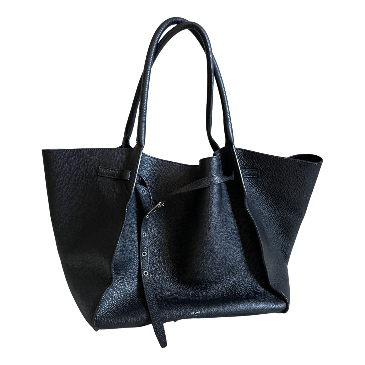 Big Bag leather handbag