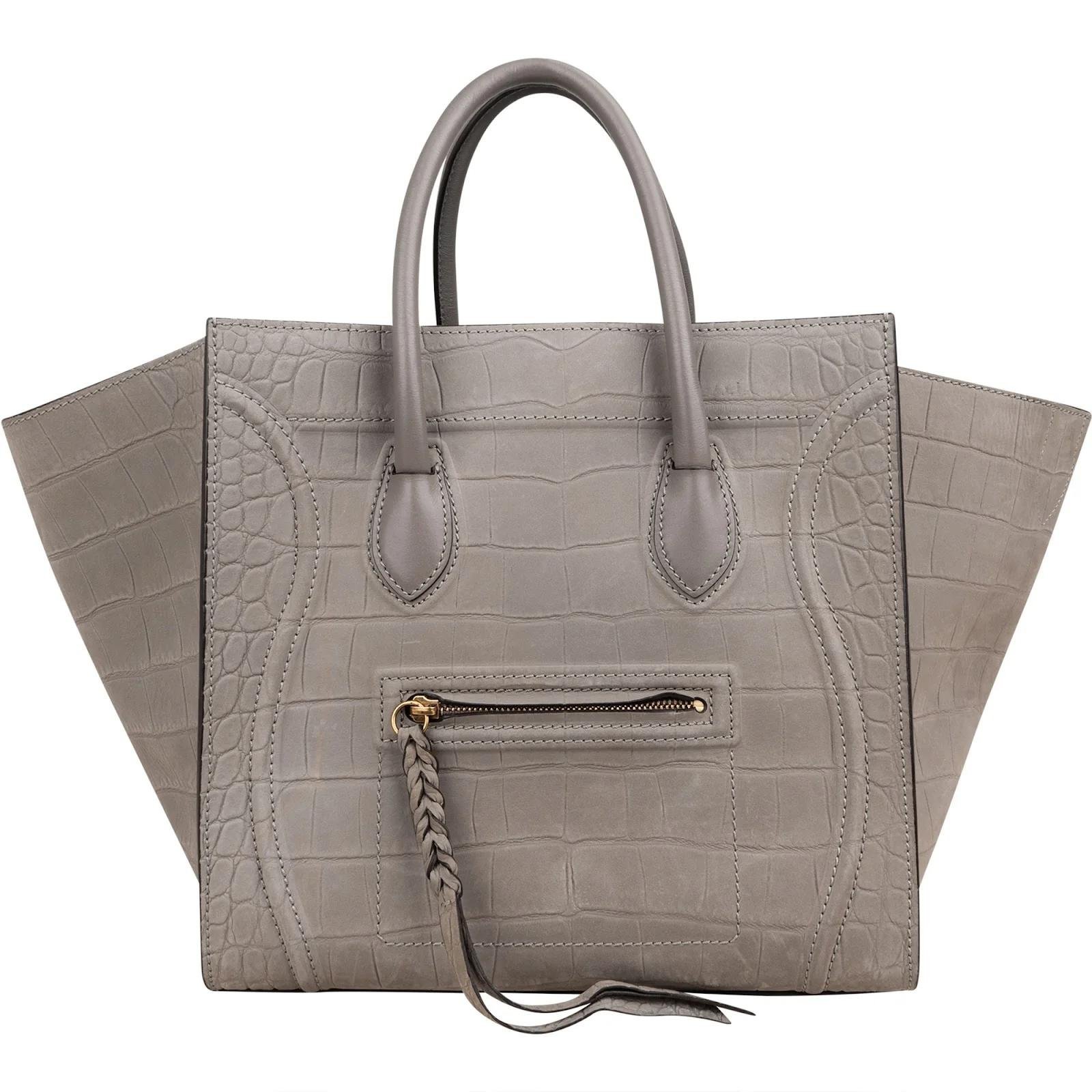 Phantom leather handbag