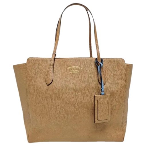 Swing leather handbag