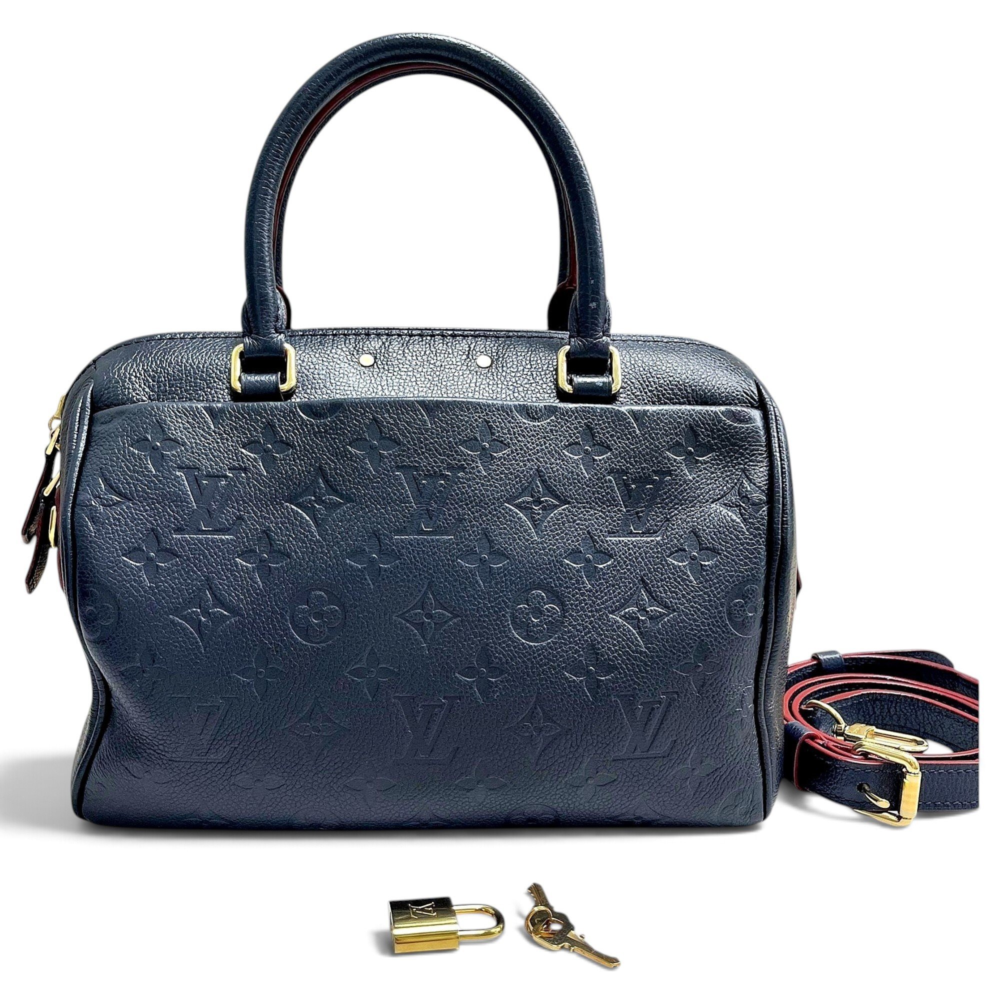 Louis Vuitton Speedy Bandoulière leather handbag