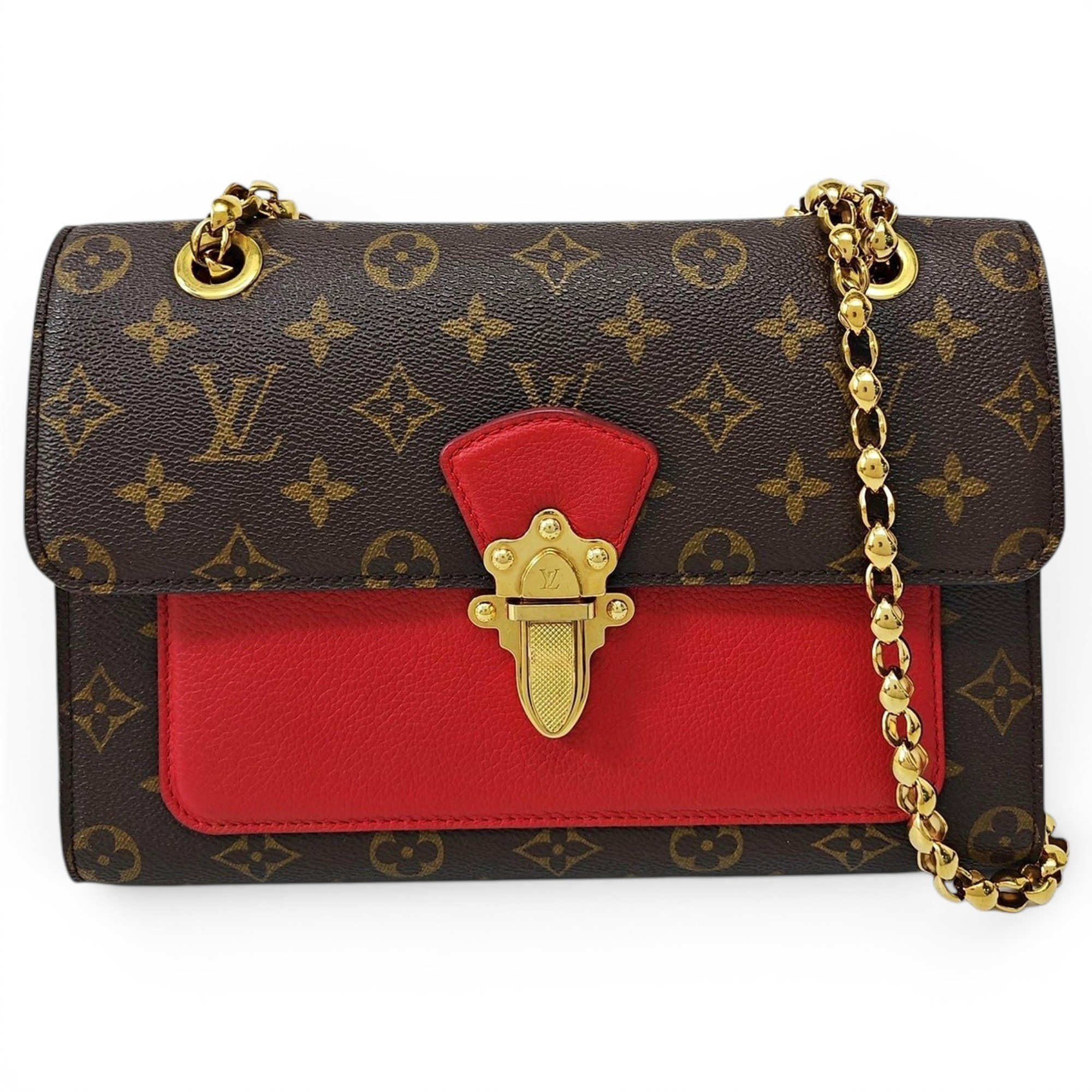 Victoire leather handbag