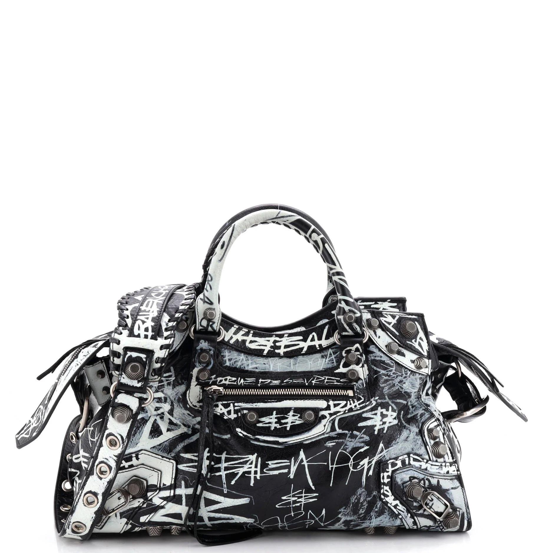 Leather tote