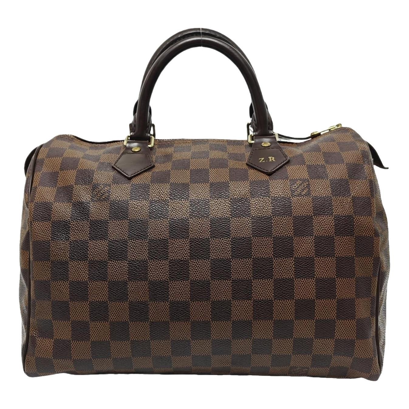 Nano Speedy / Mini HL leather handbag
