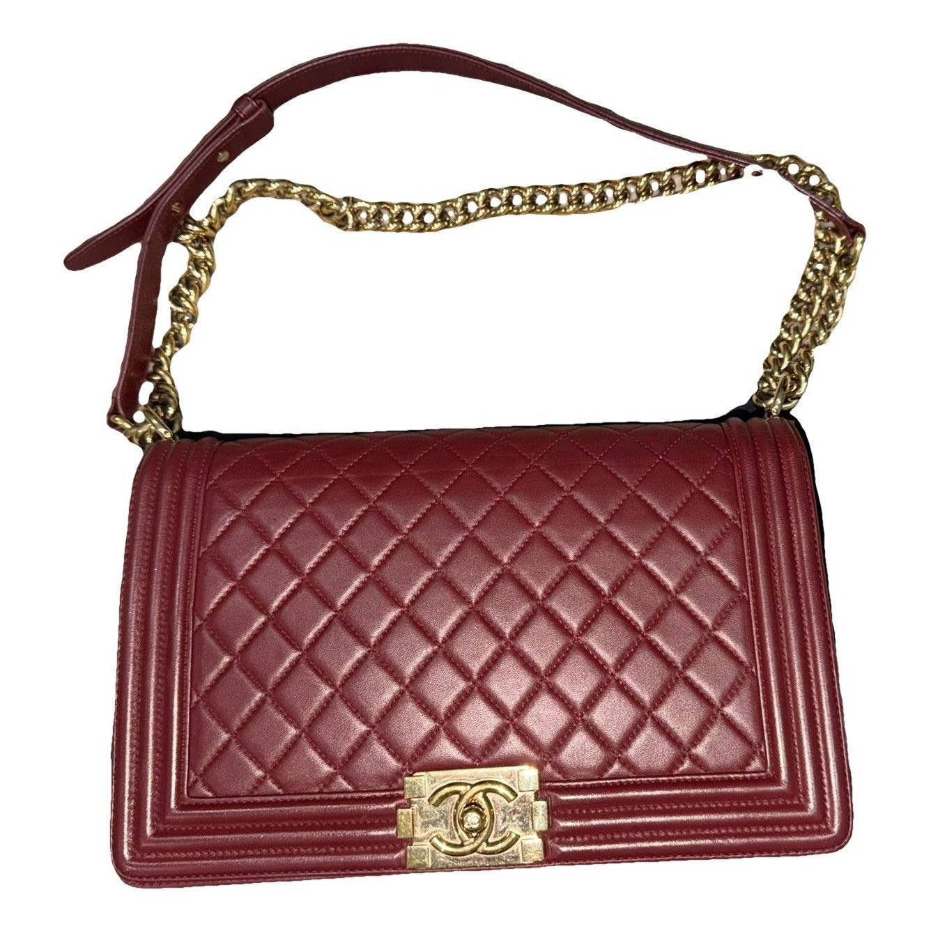 Boy leather crossbody bag