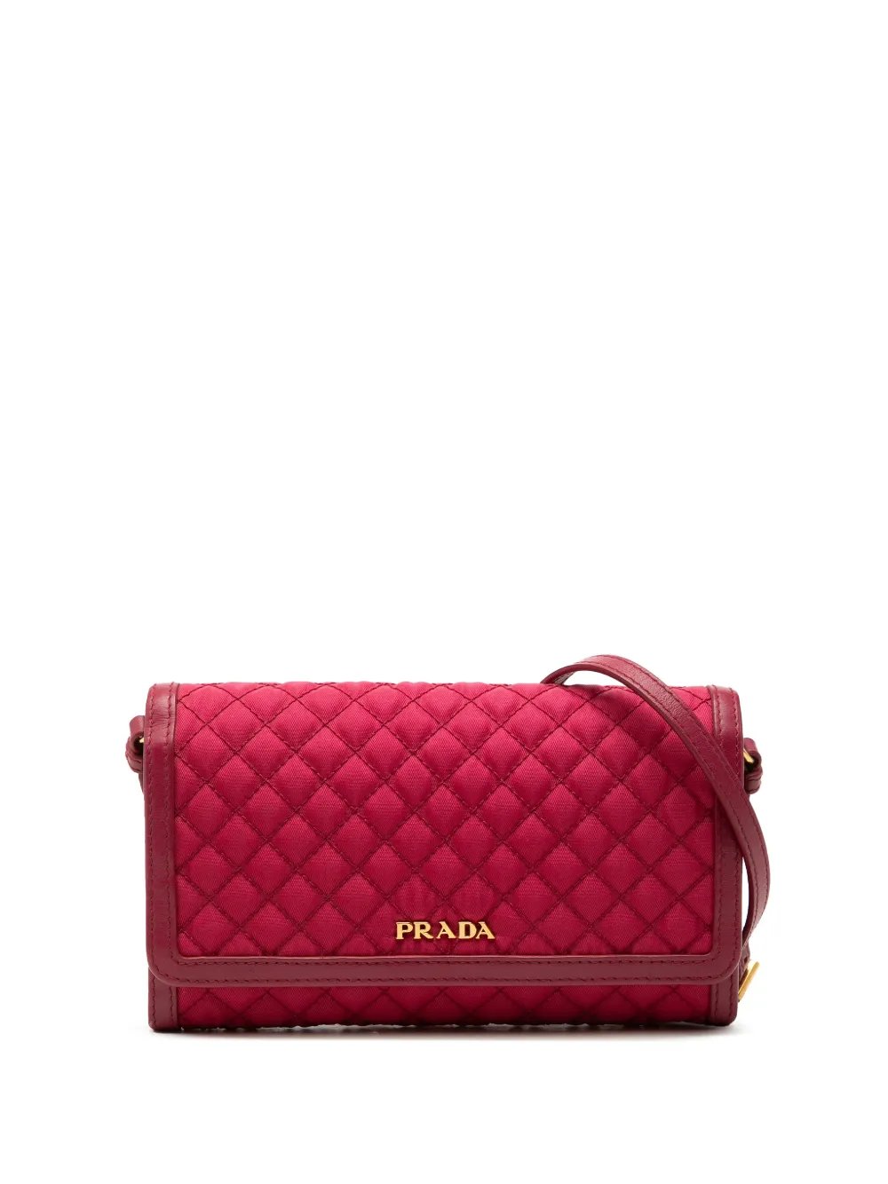2010-2026 Tessuto Impuntu Wallet on Strap crossbody bag
