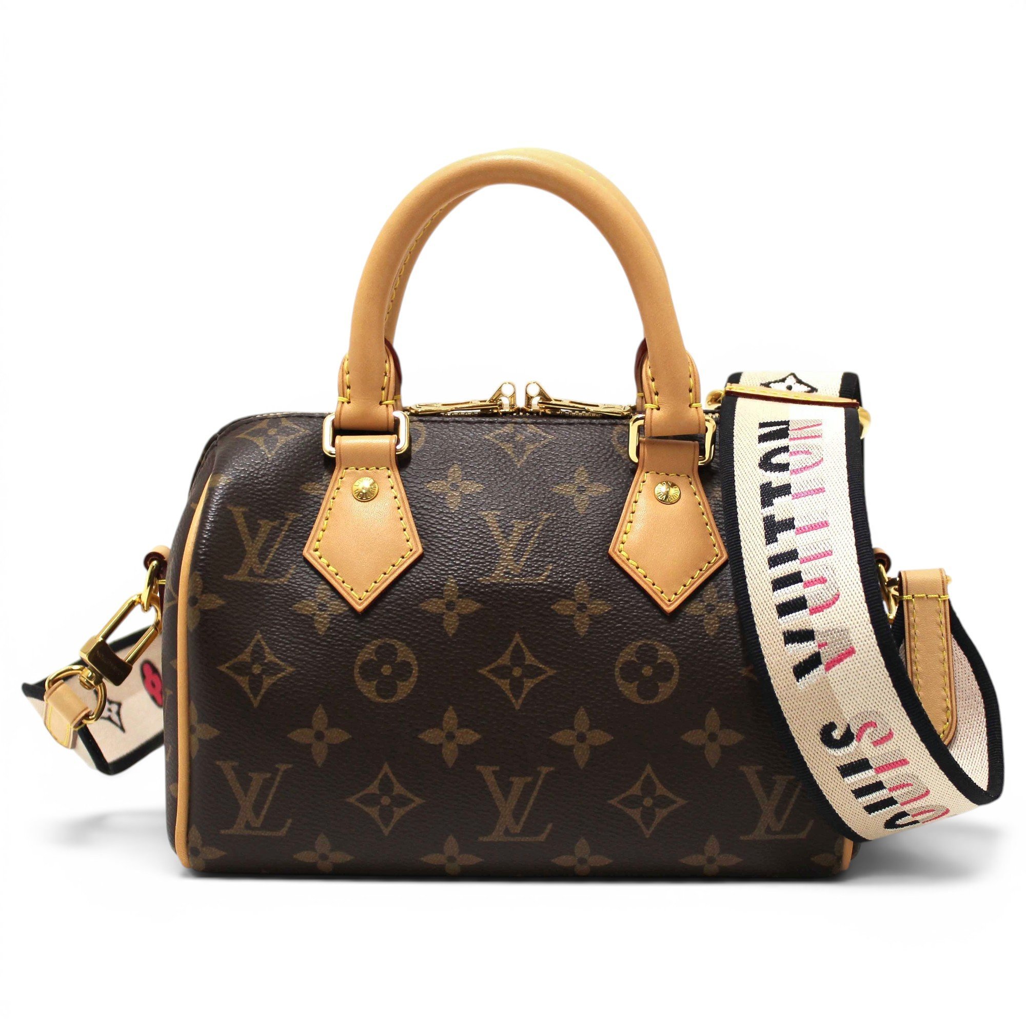 Speedy Bandoulière leather crossbody bag
