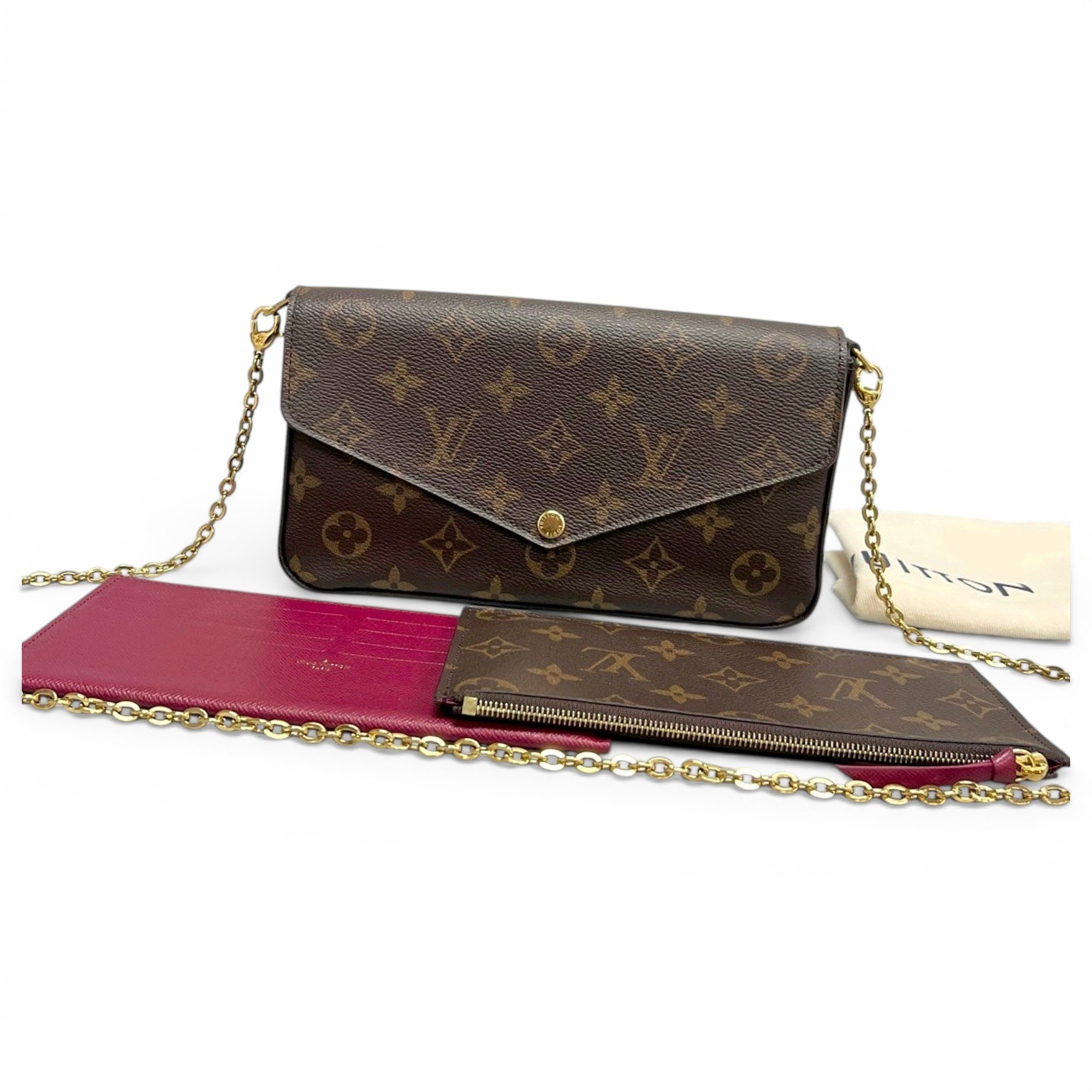 Félicie leather handbag